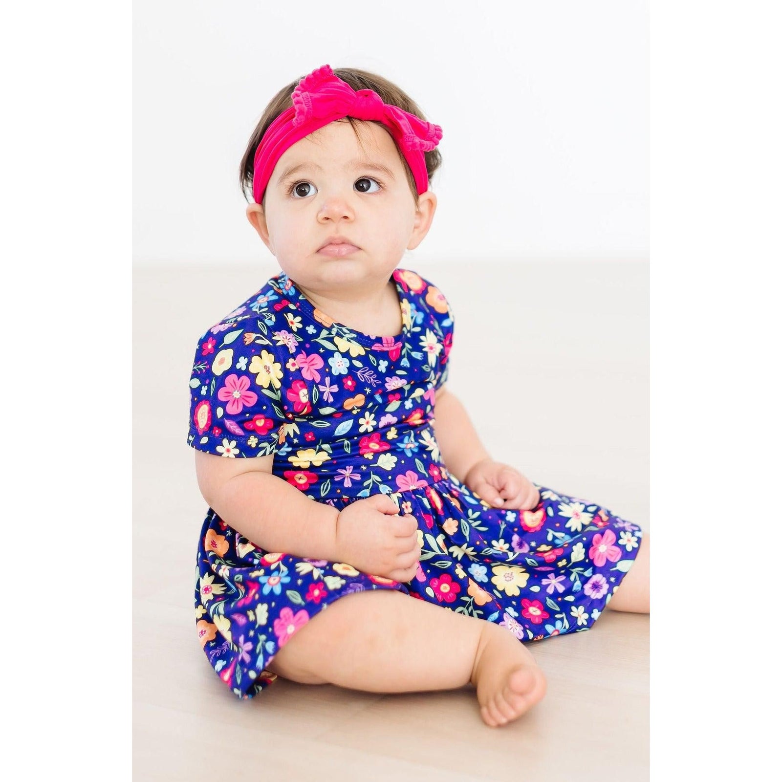 Pick a Posy S/S Twirl Bodysuit