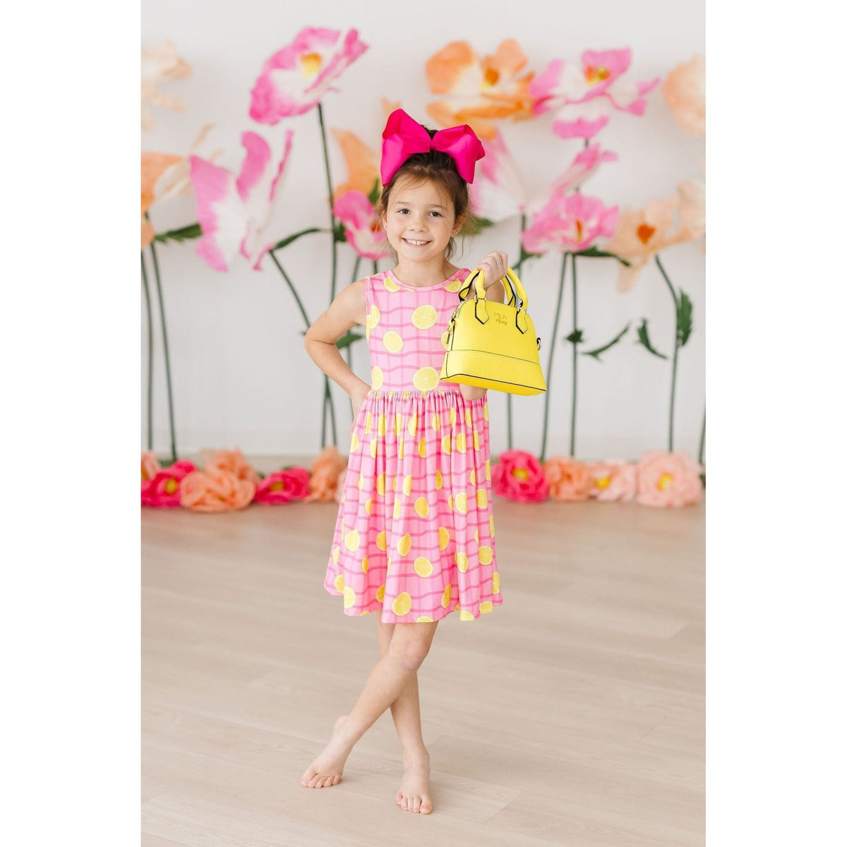 Pink Lemonade Tank Twirl Dress