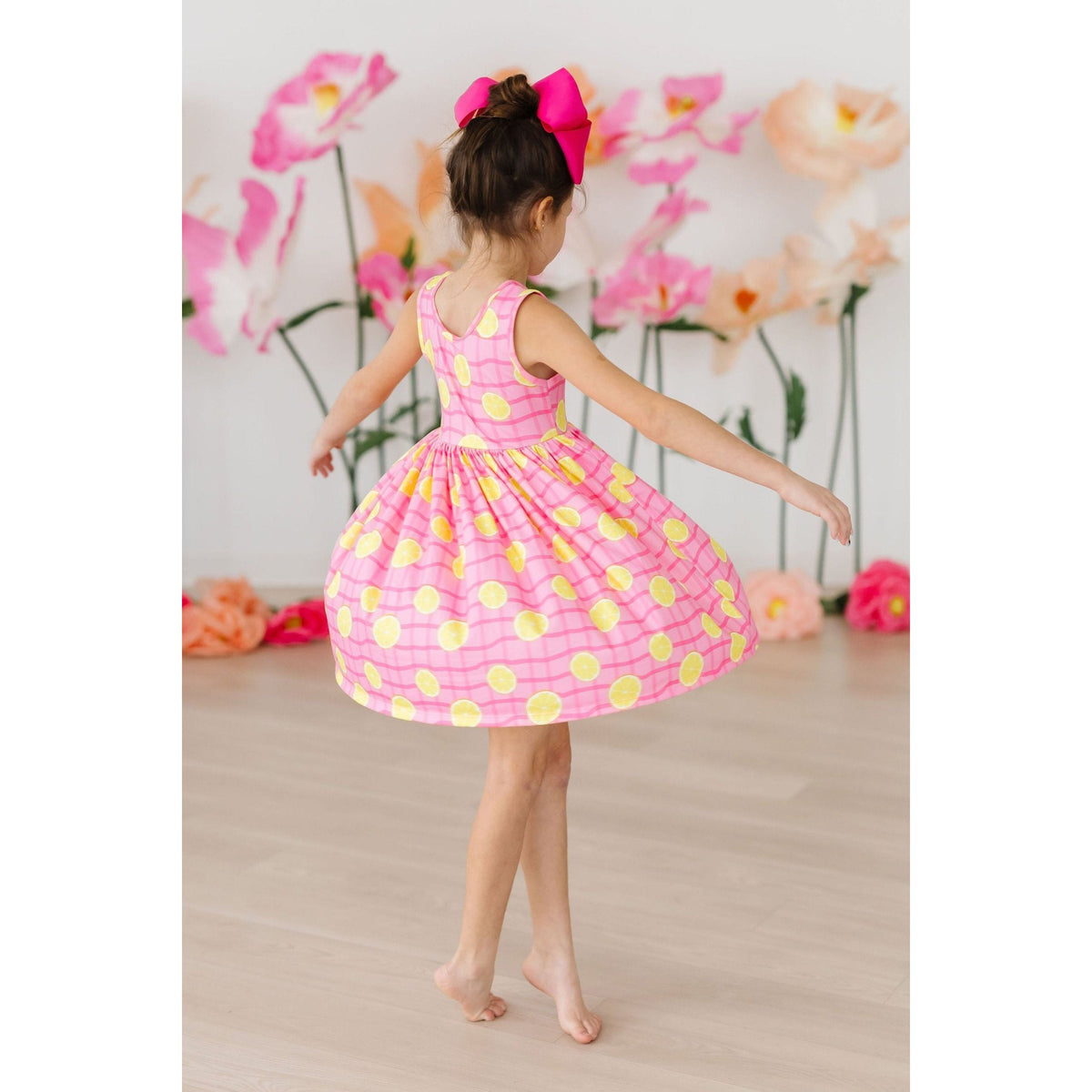 Pink Lemonade Tank Twirl Dress