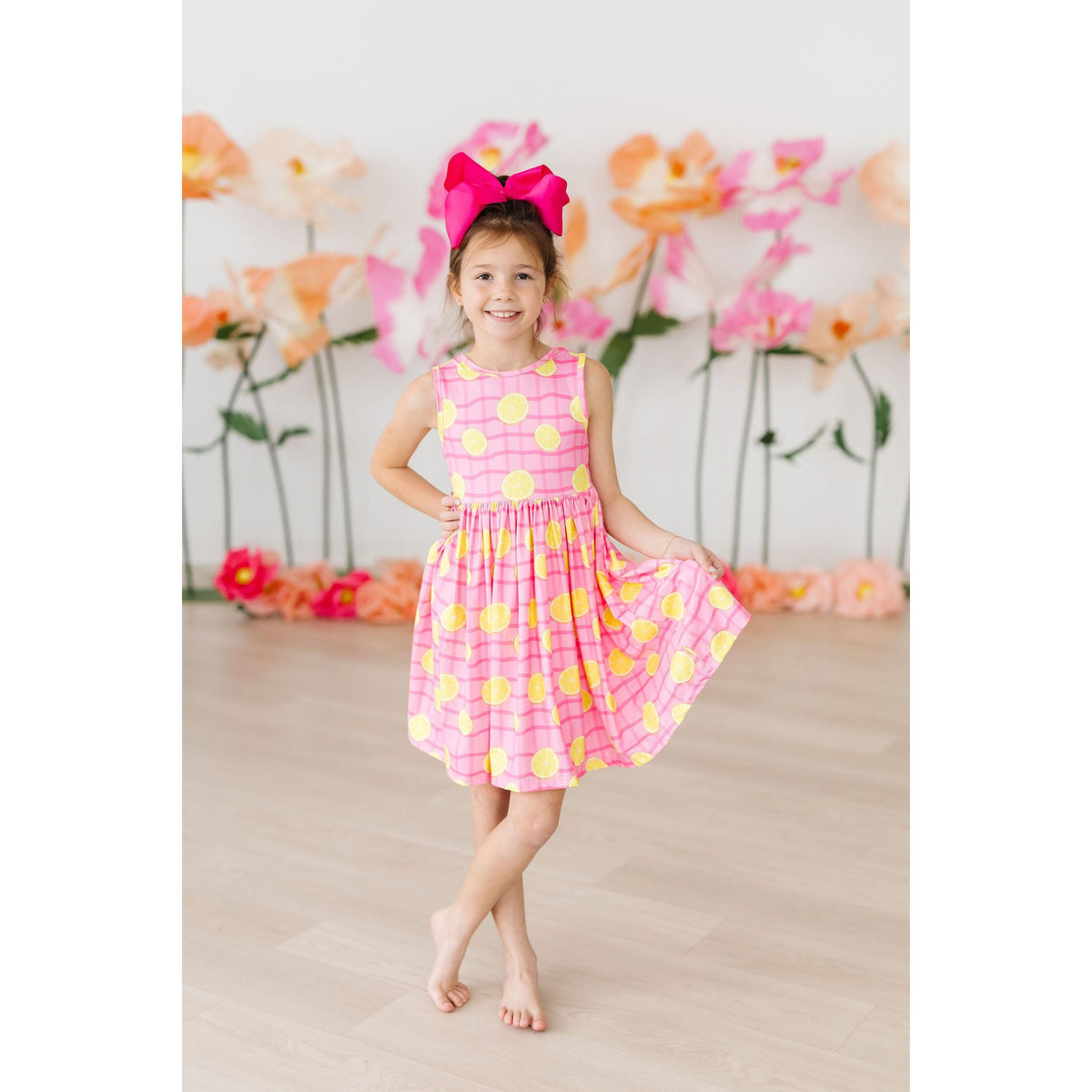 Pink Lemonade Tank Twirl Dress