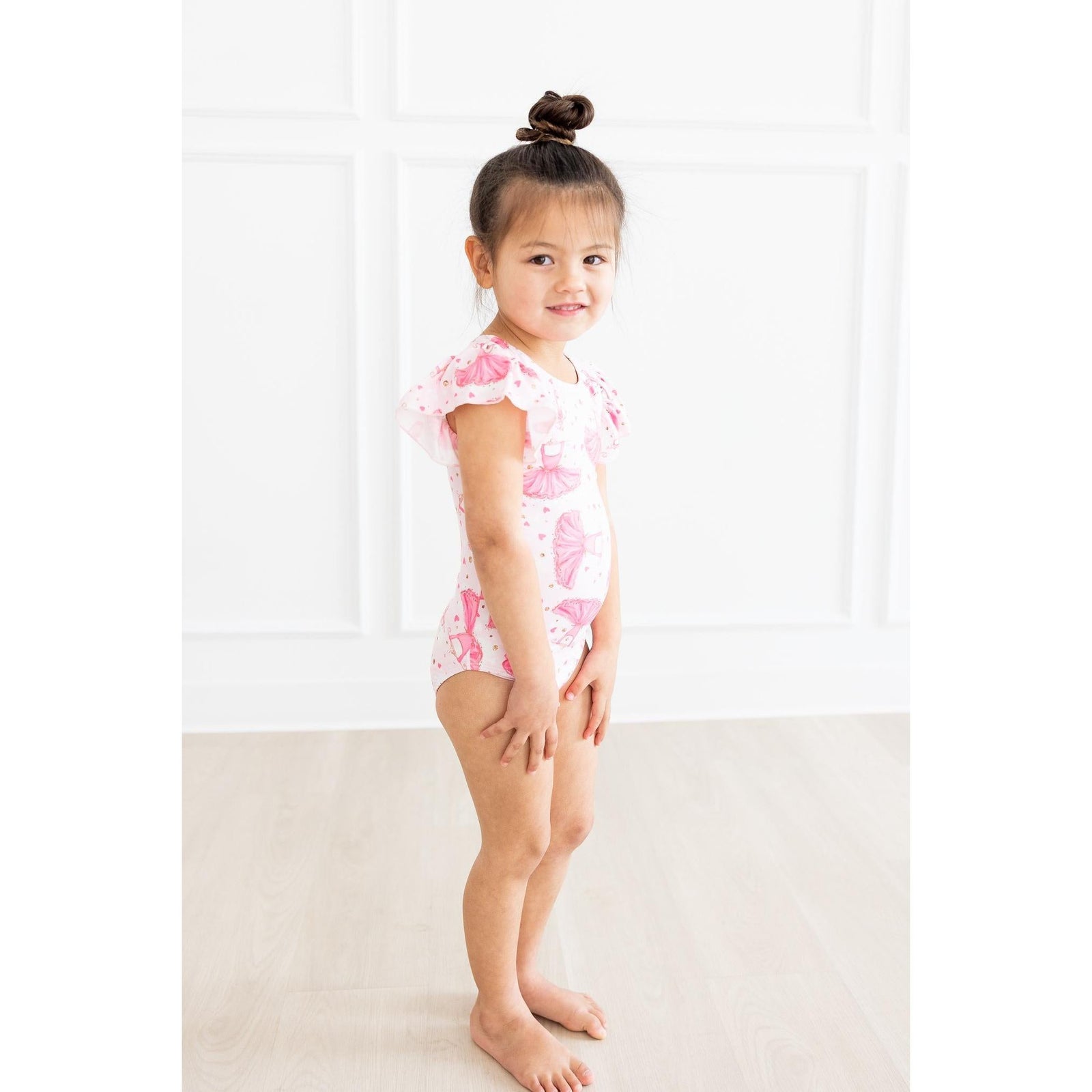 Pirouette S/S Flutter Sleeve Leotard