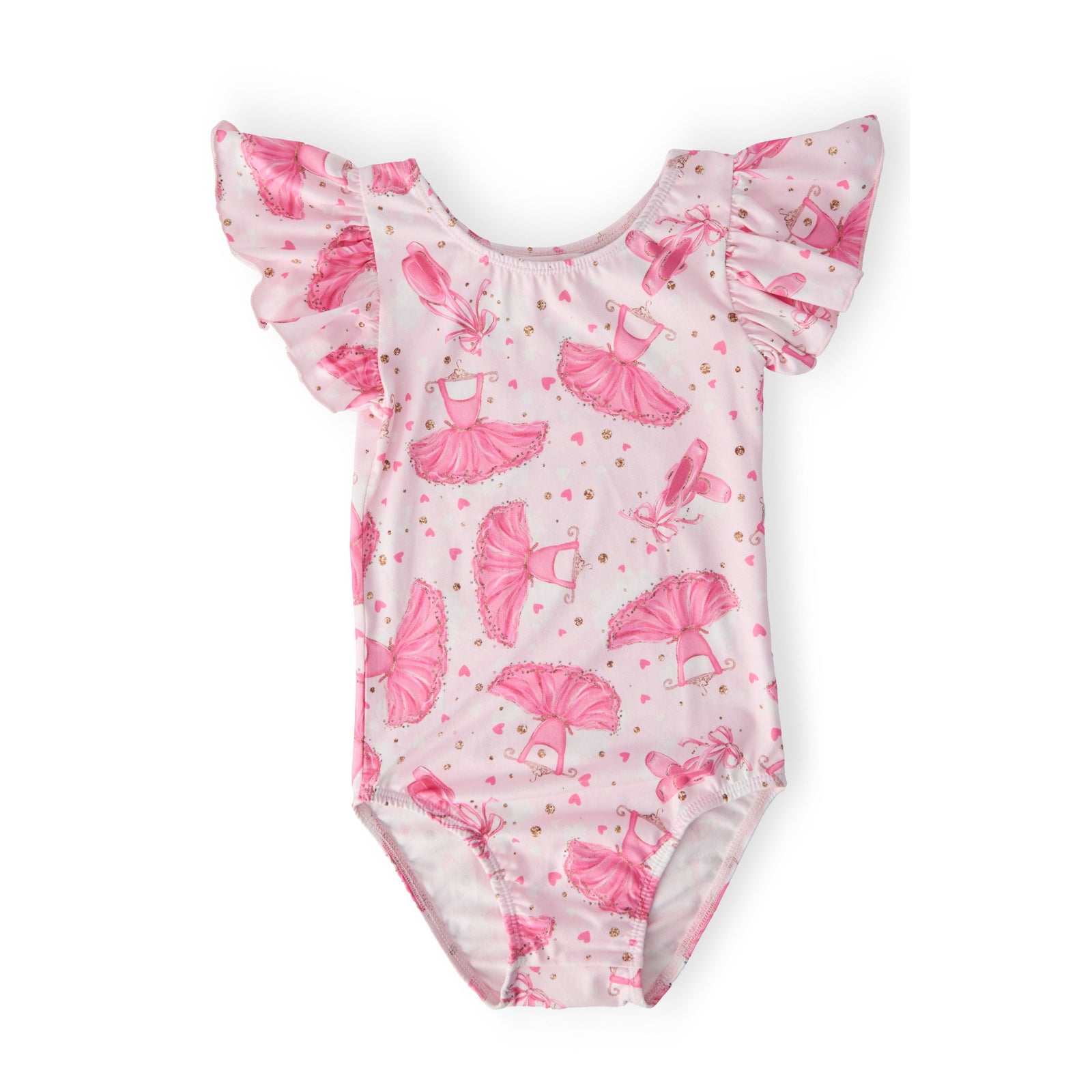 Pirouette S/S Flutter Sleeve Leotard