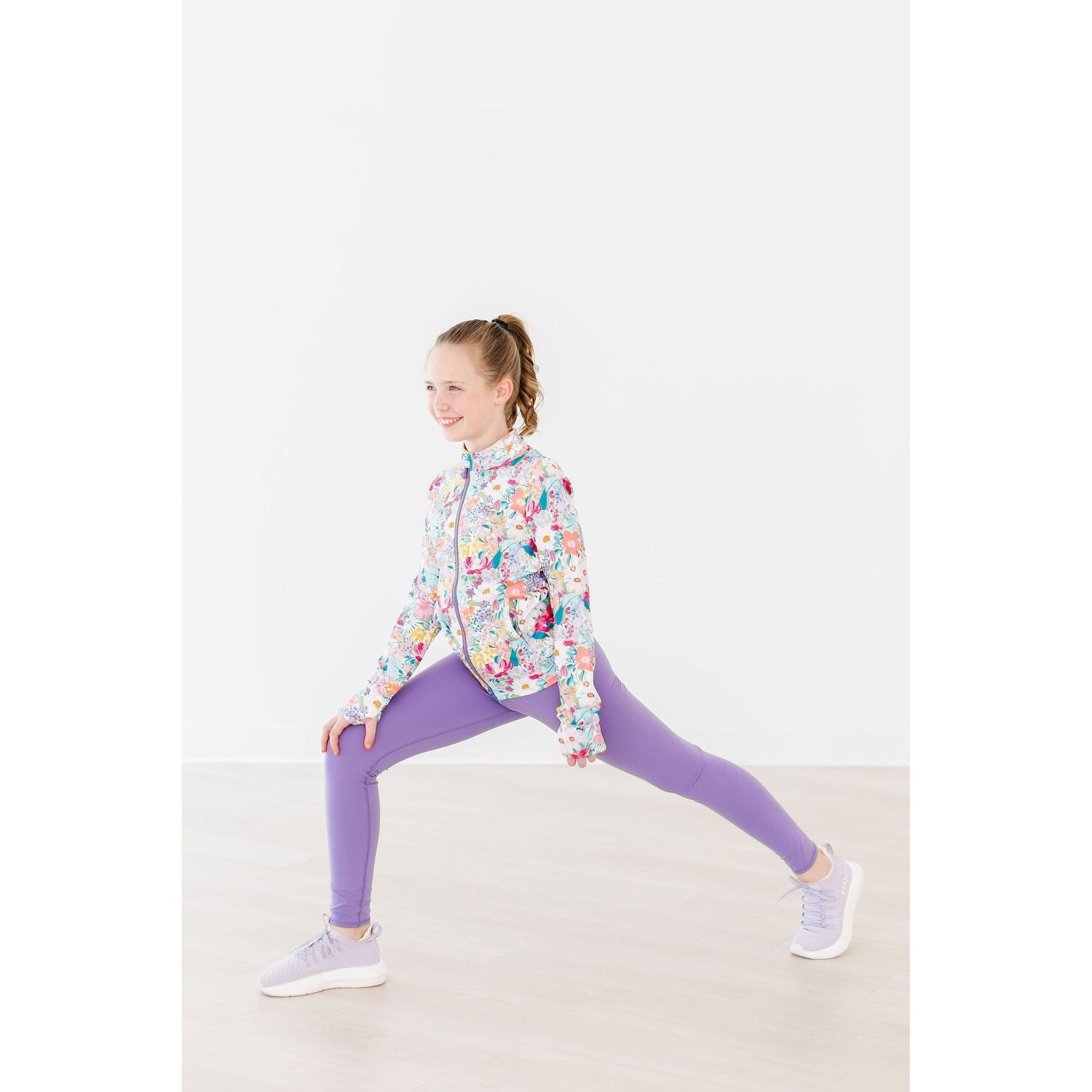 Playful Purple Active Legging