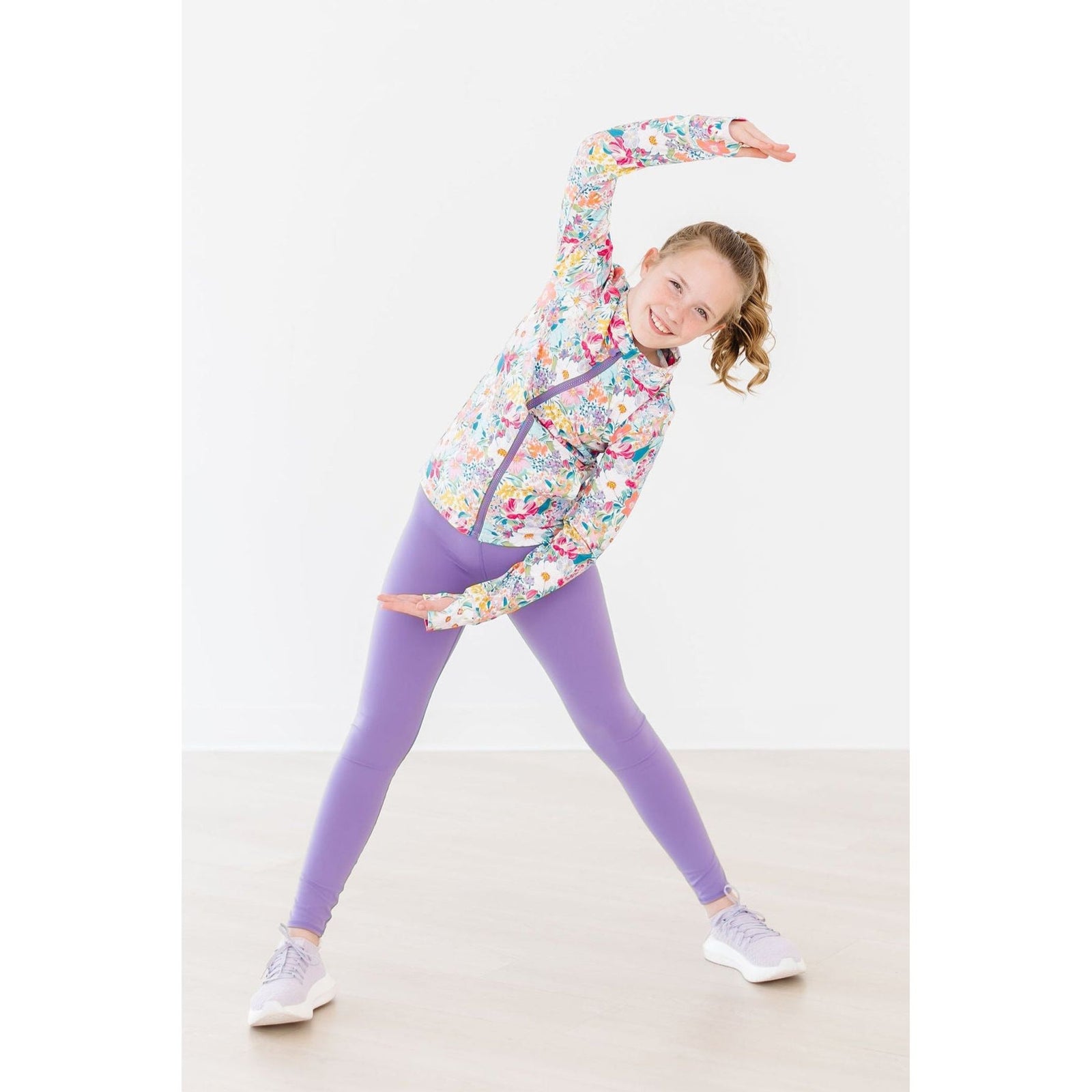 Playful Purple Active Legging