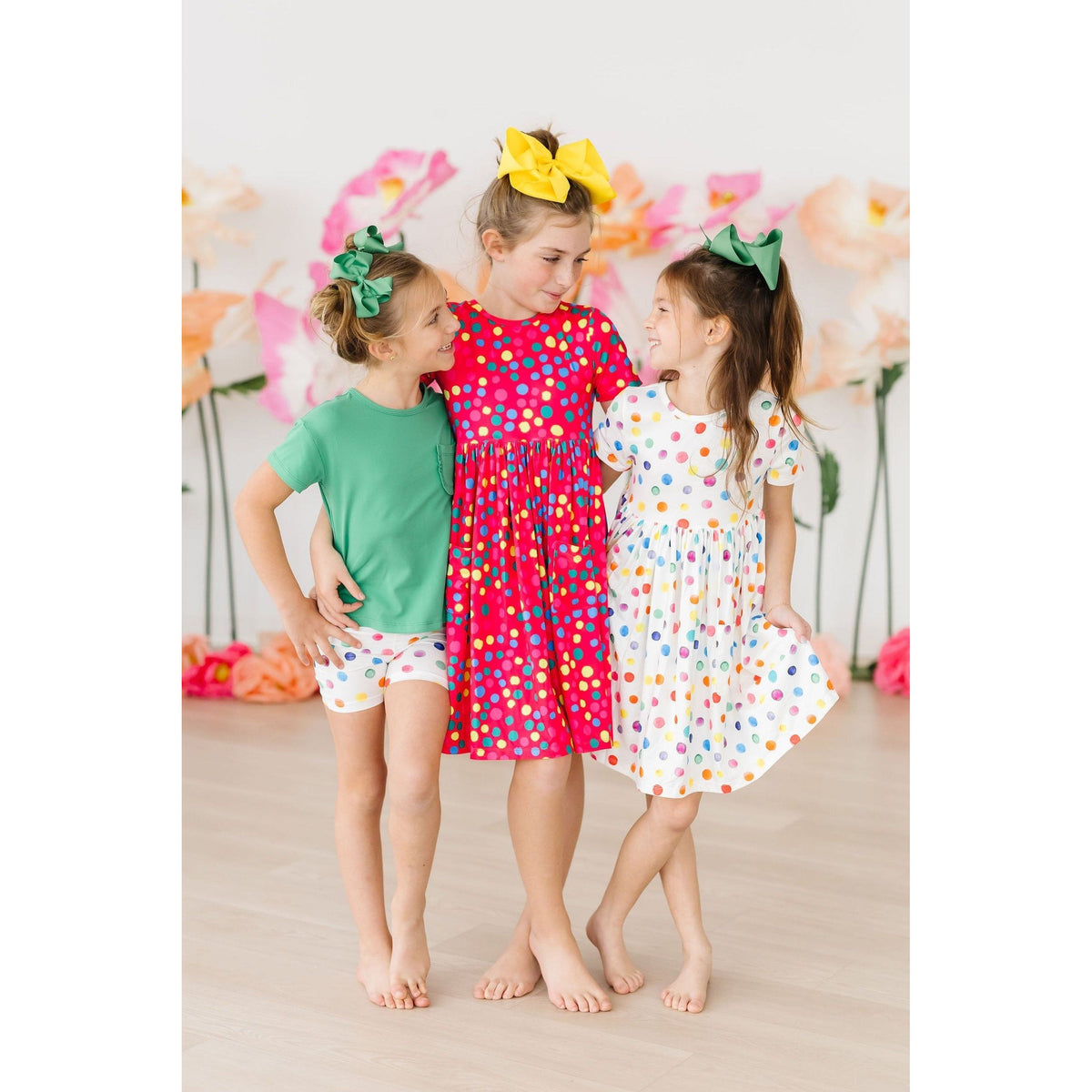 Polka Dot Party S/S Pocket Twirl Dress