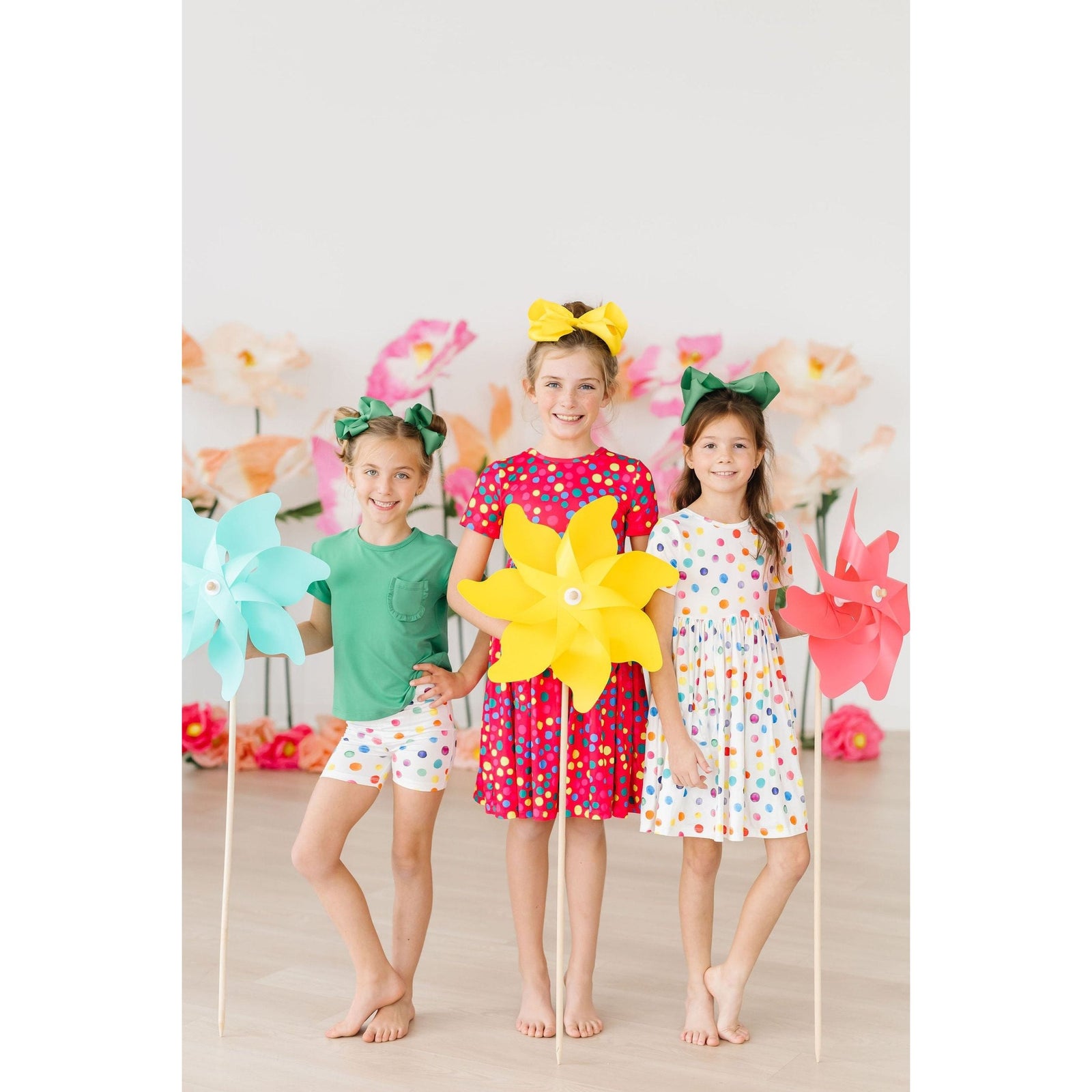 Polka Dot Party S/S Pocket Twirl Dress