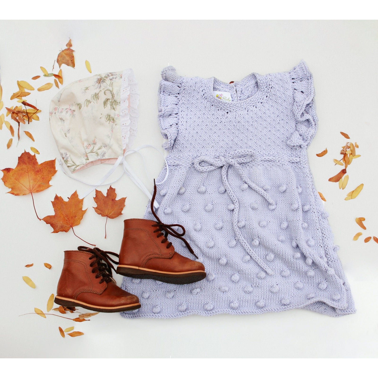 Popcorn Knit Dress - In Stock