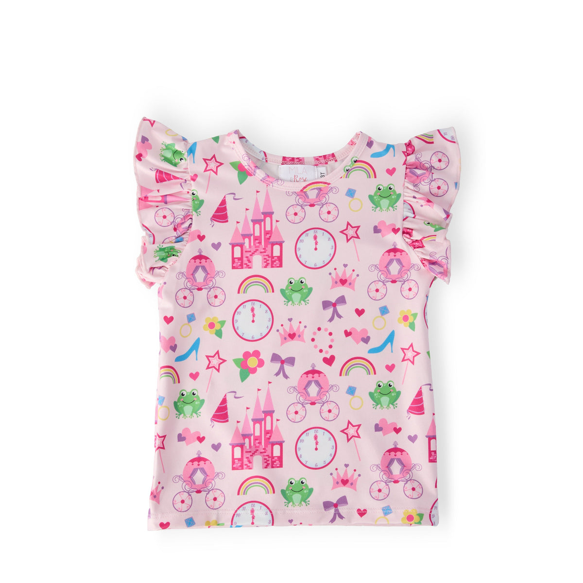 Princess &amp; the Froggie S/S Ruffle Tee
