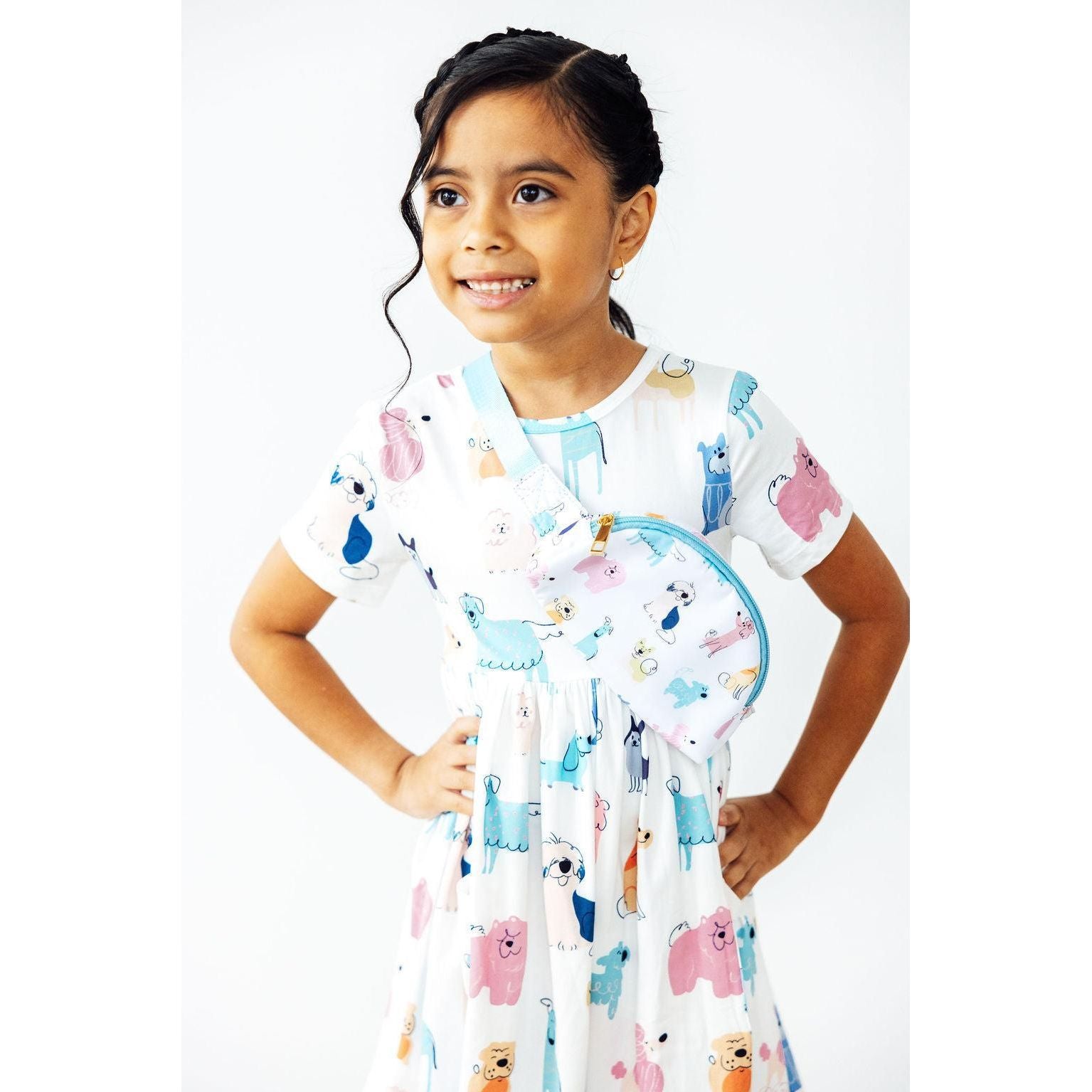 Puppy Pals S/S Pocket Twirl Dress