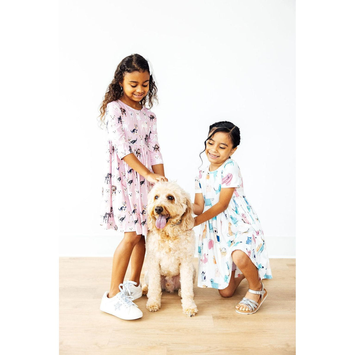 Puppy Pals S/S Pocket Twirl Dress