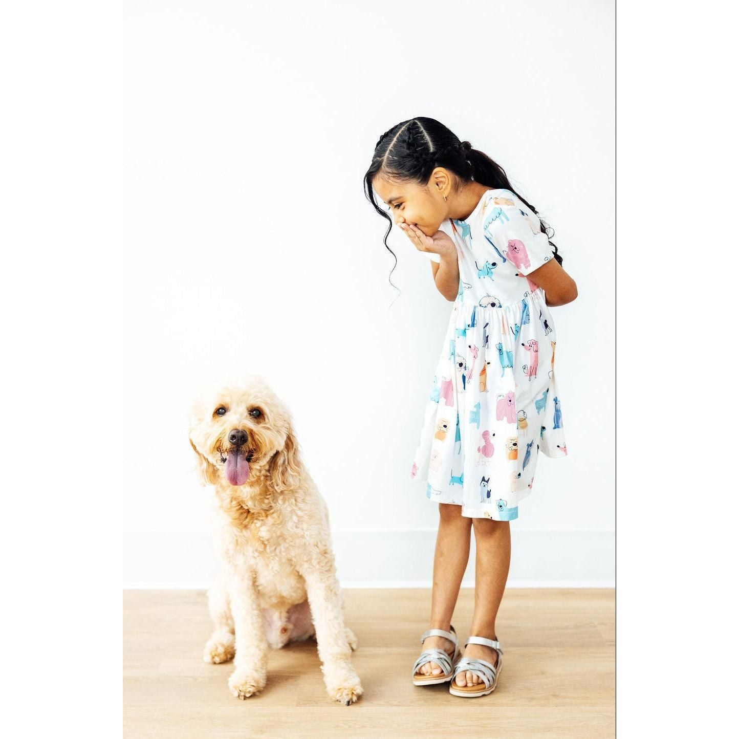 Puppy Pals S/S Pocket Twirl Dress