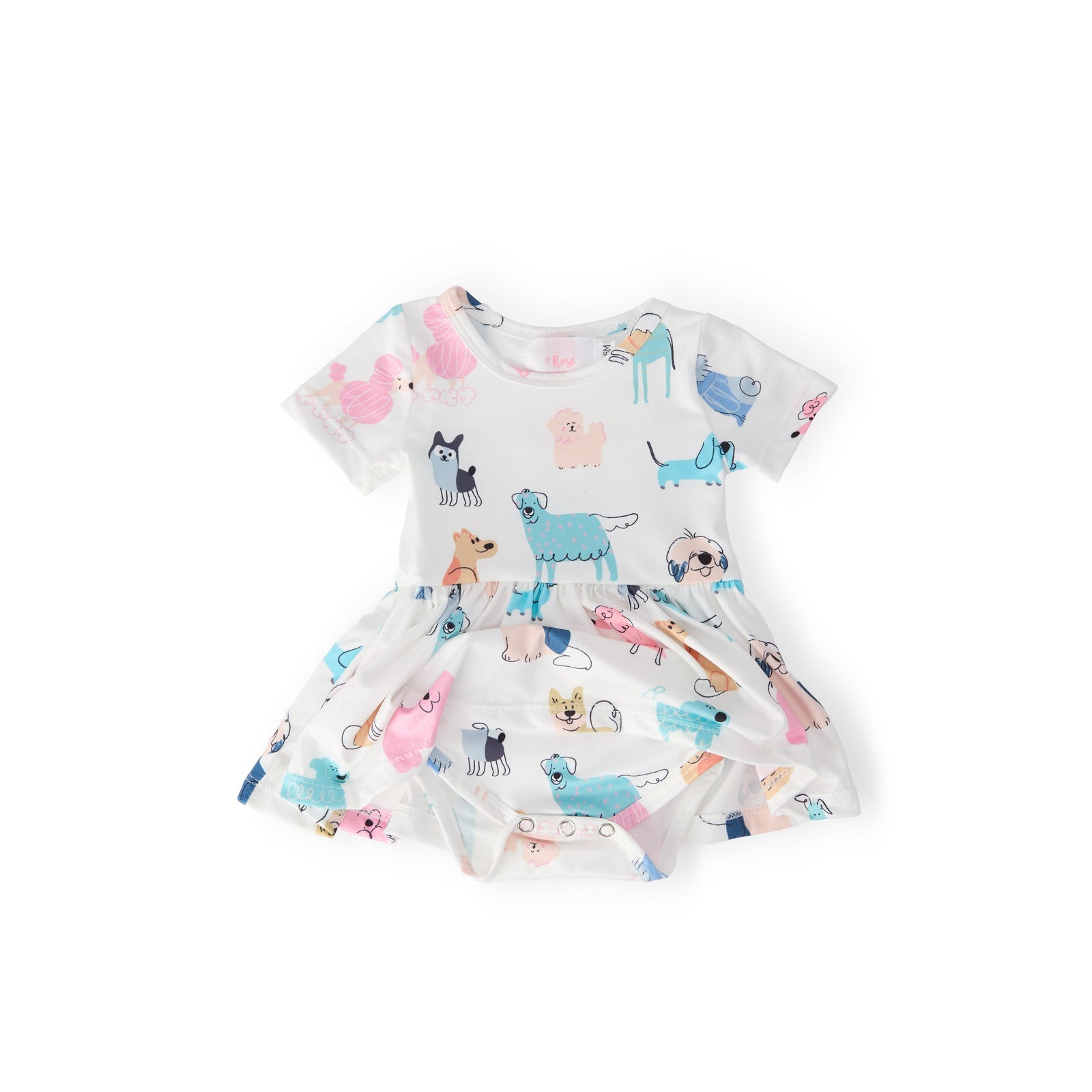Puppy Pals S/S Twirl Bodysuit