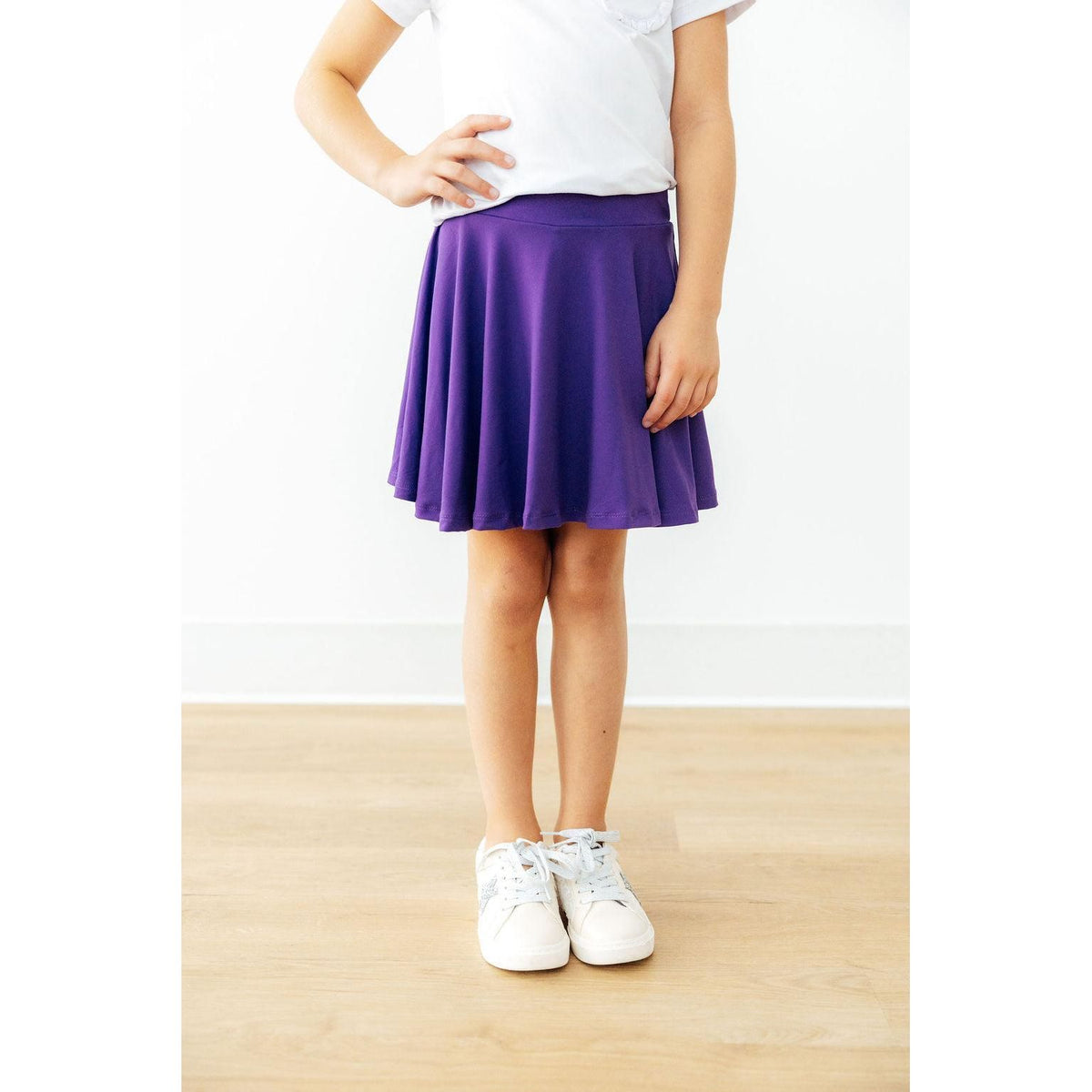 Purple Twirl Skort