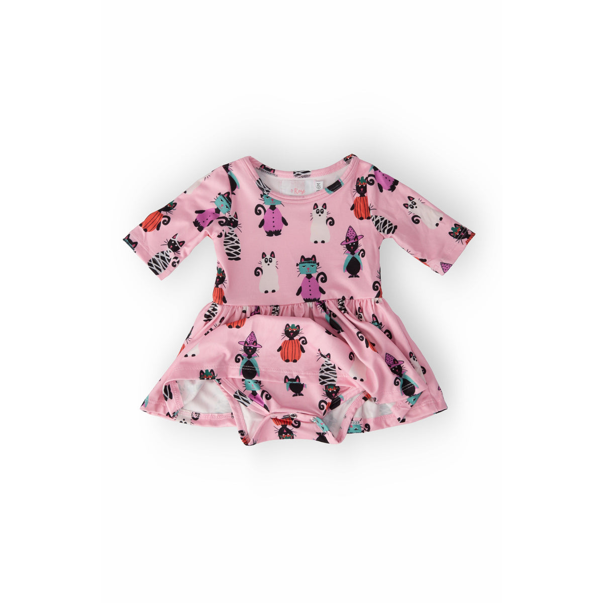 Purr-fectly Spooky Twirl Bodysuit