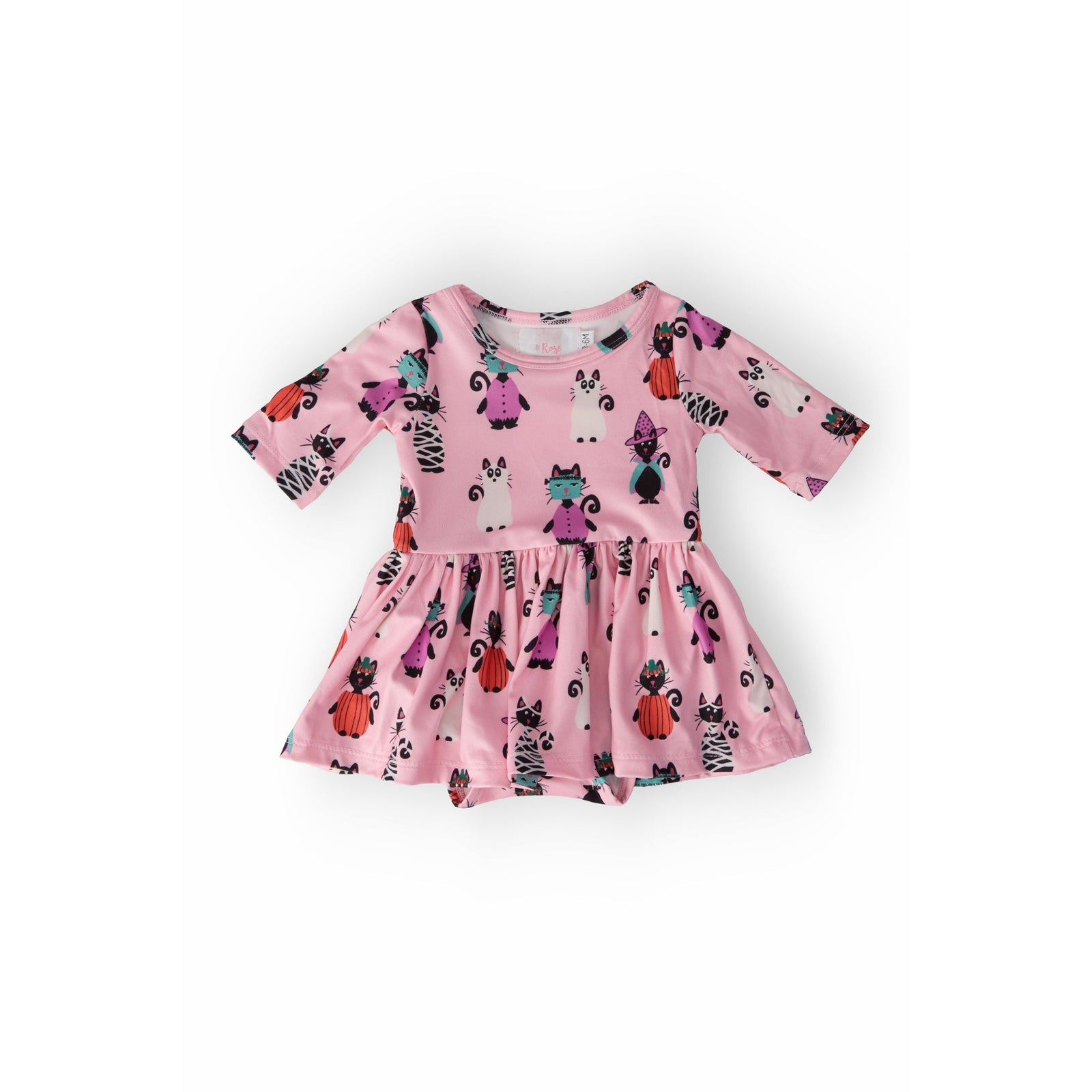 Purr-fectly Spooky Twirl Bodysuit