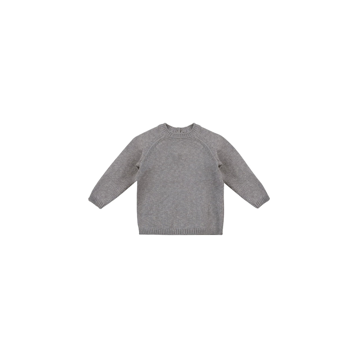 knit sweater || heathered lagoon