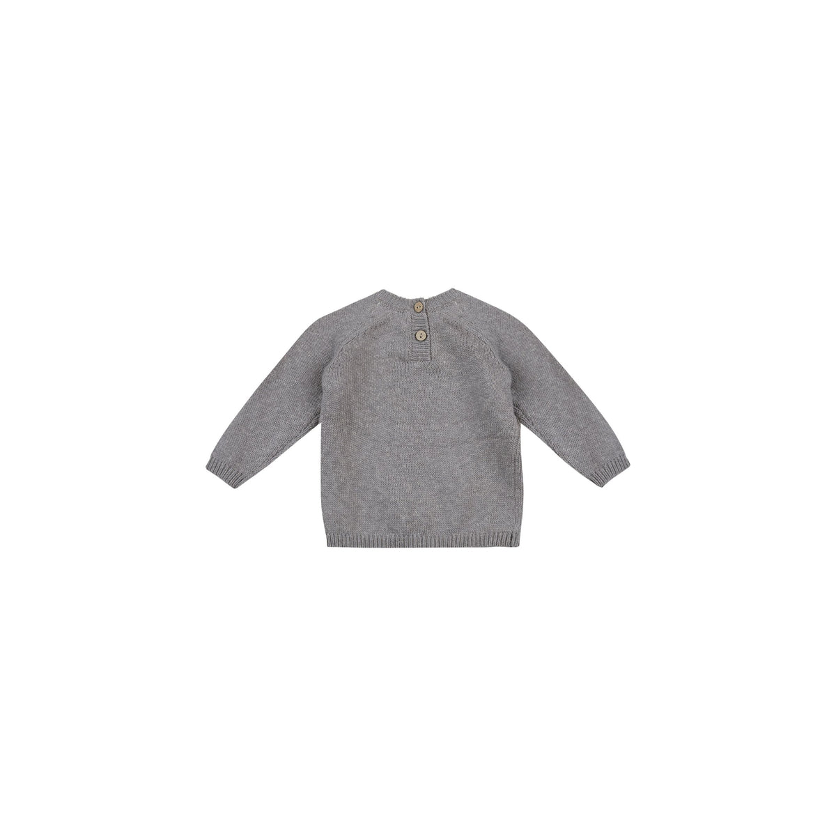 knit sweater || heathered lagoon