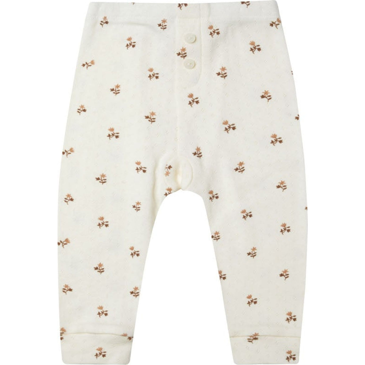 pointelle legging || rose fleur