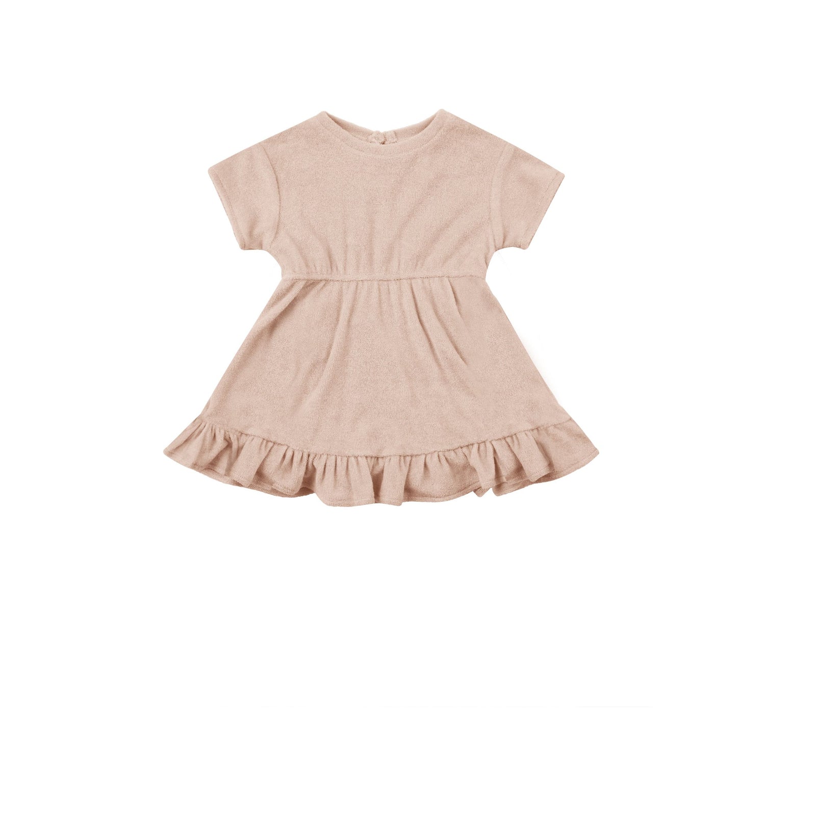 terry dress || blush