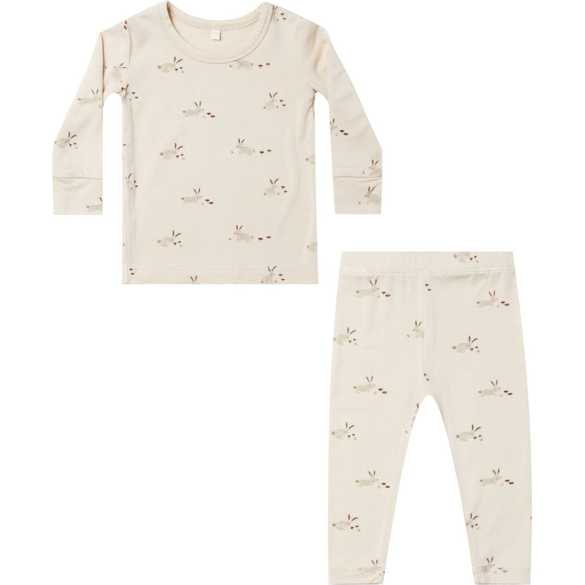 bamboo pajama set || bunnies
