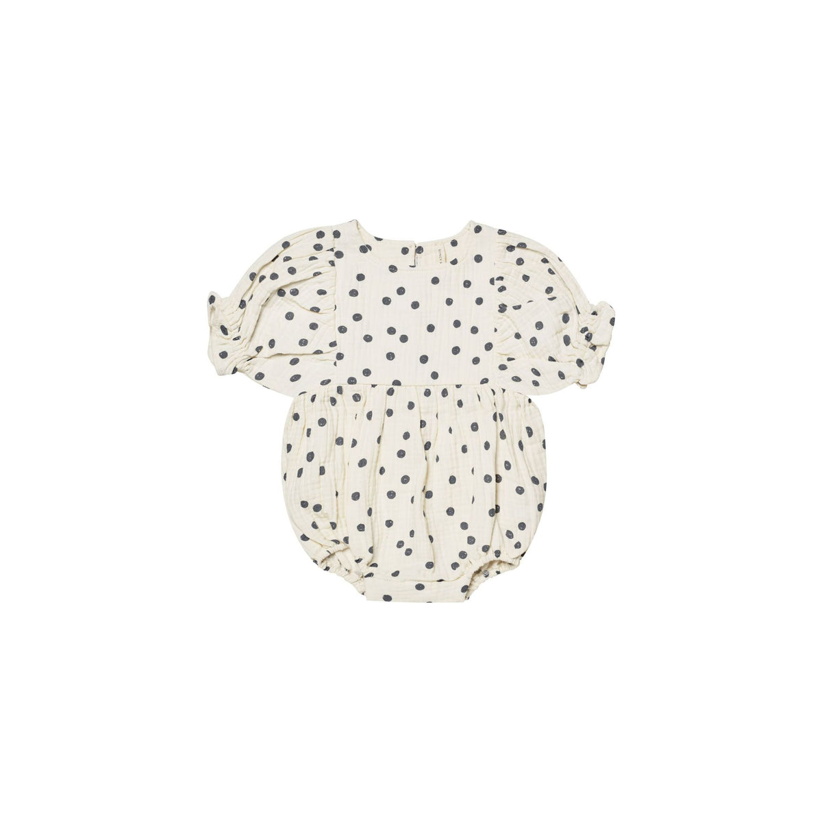 cosette romper || navy dot