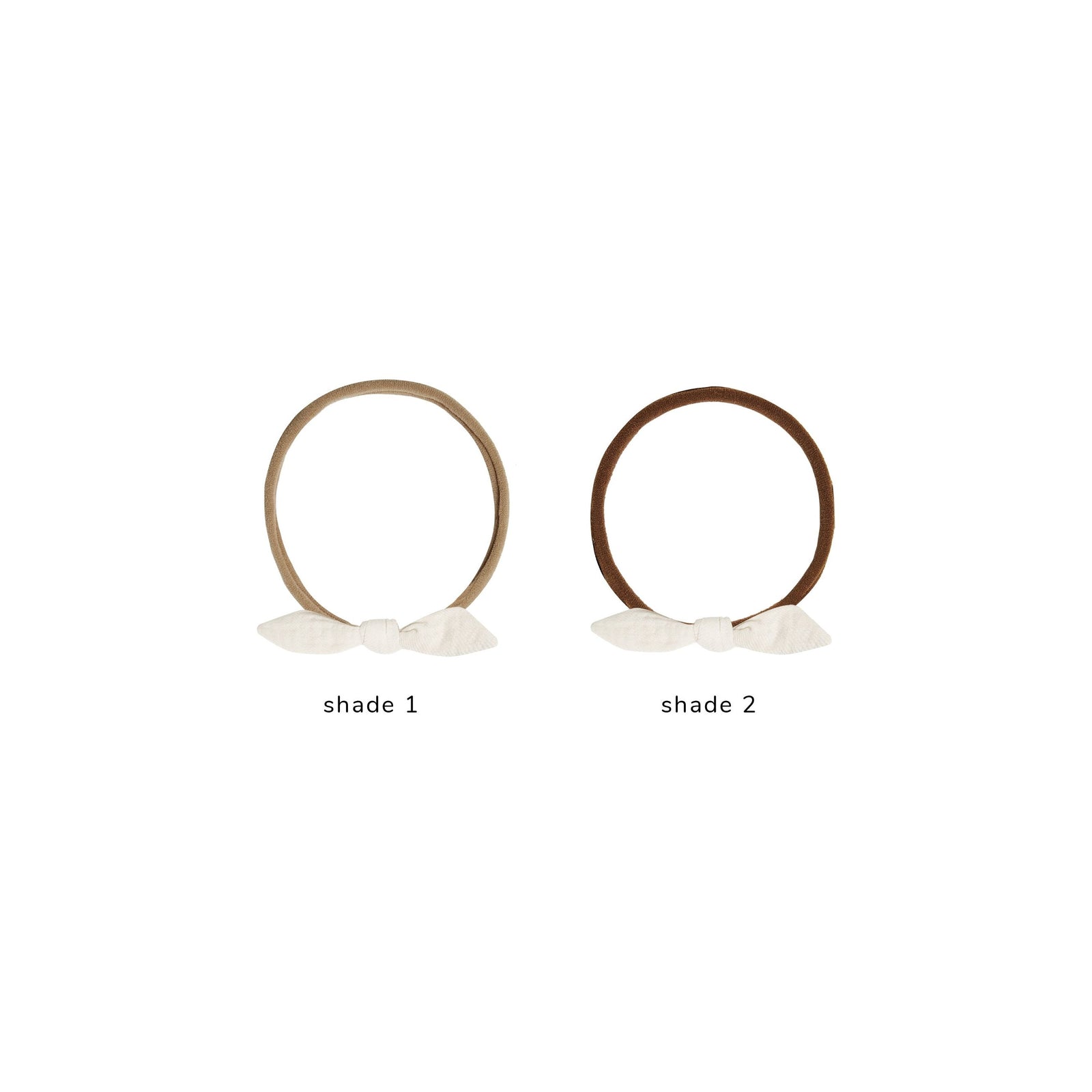 little knot headband || ivory
