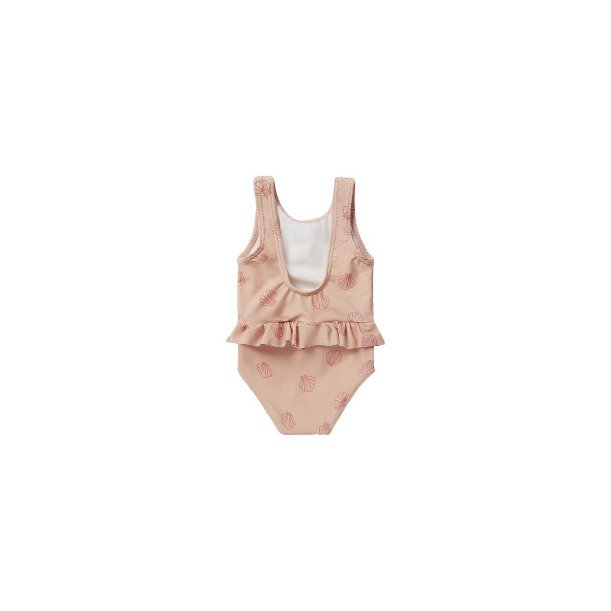 skirted one-piece || seashell