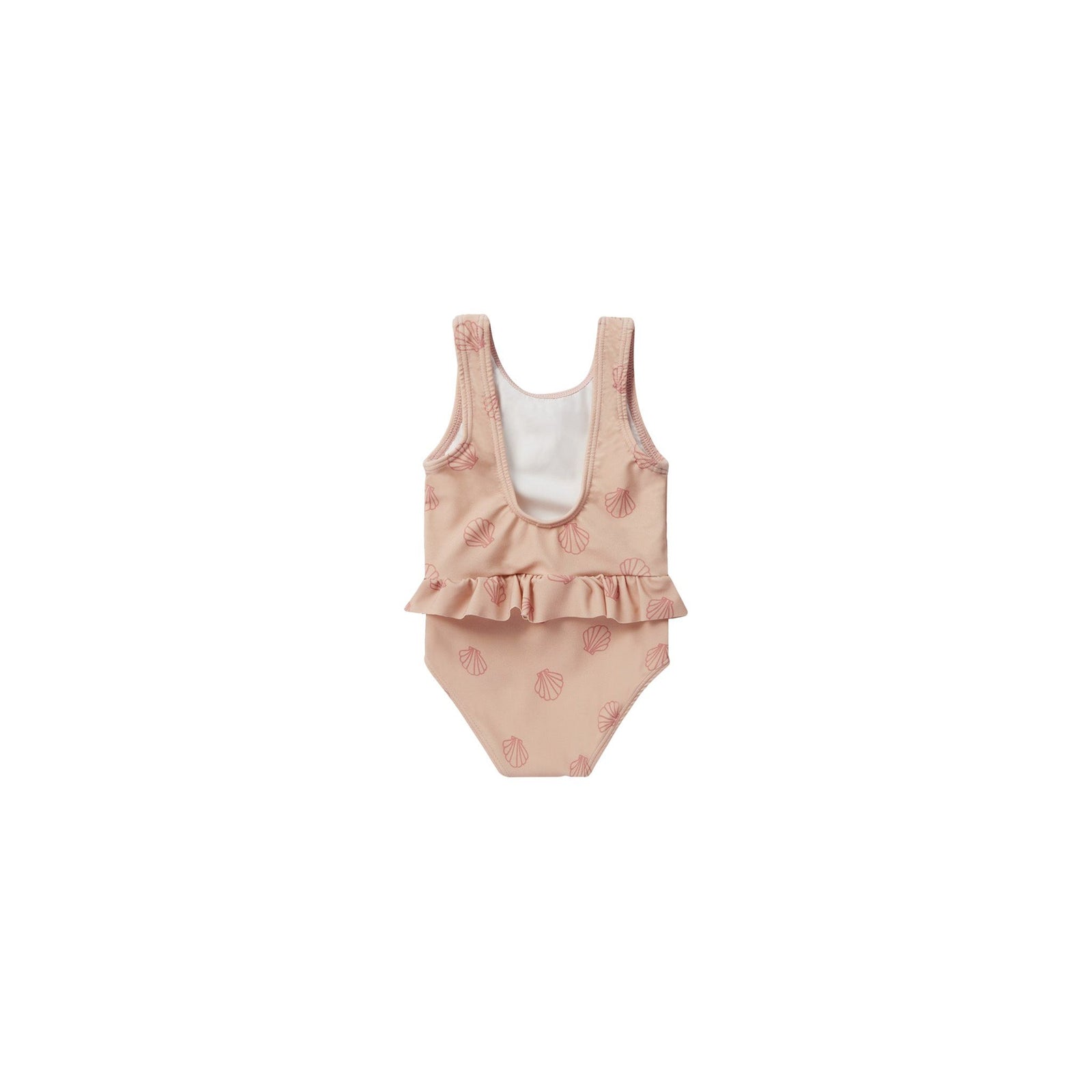 skirted one-piece || seashell