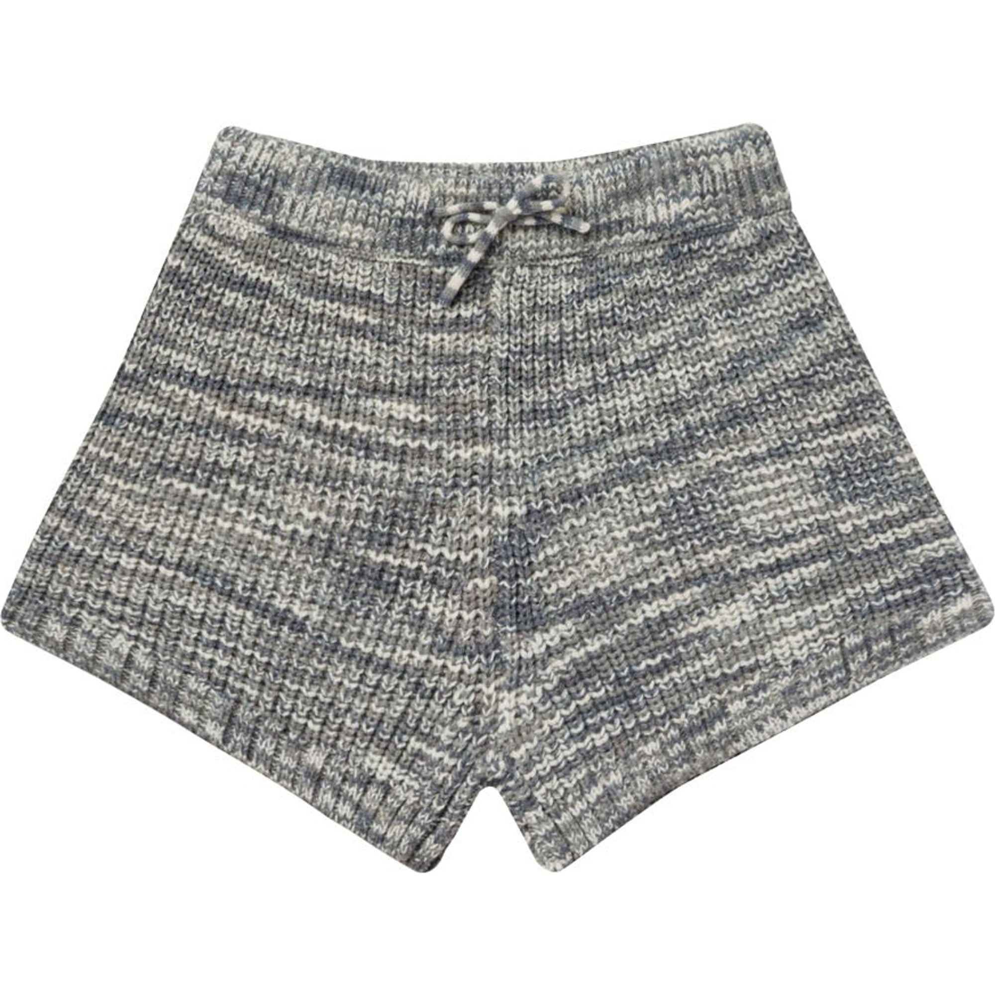 knit shorts || heathered slate