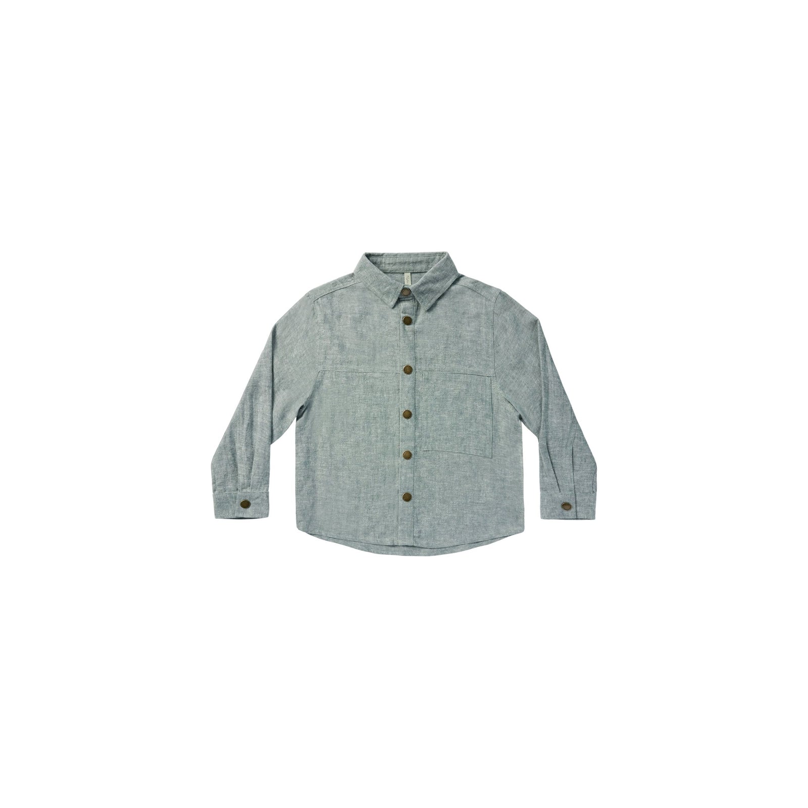 walker overshirt || indigo