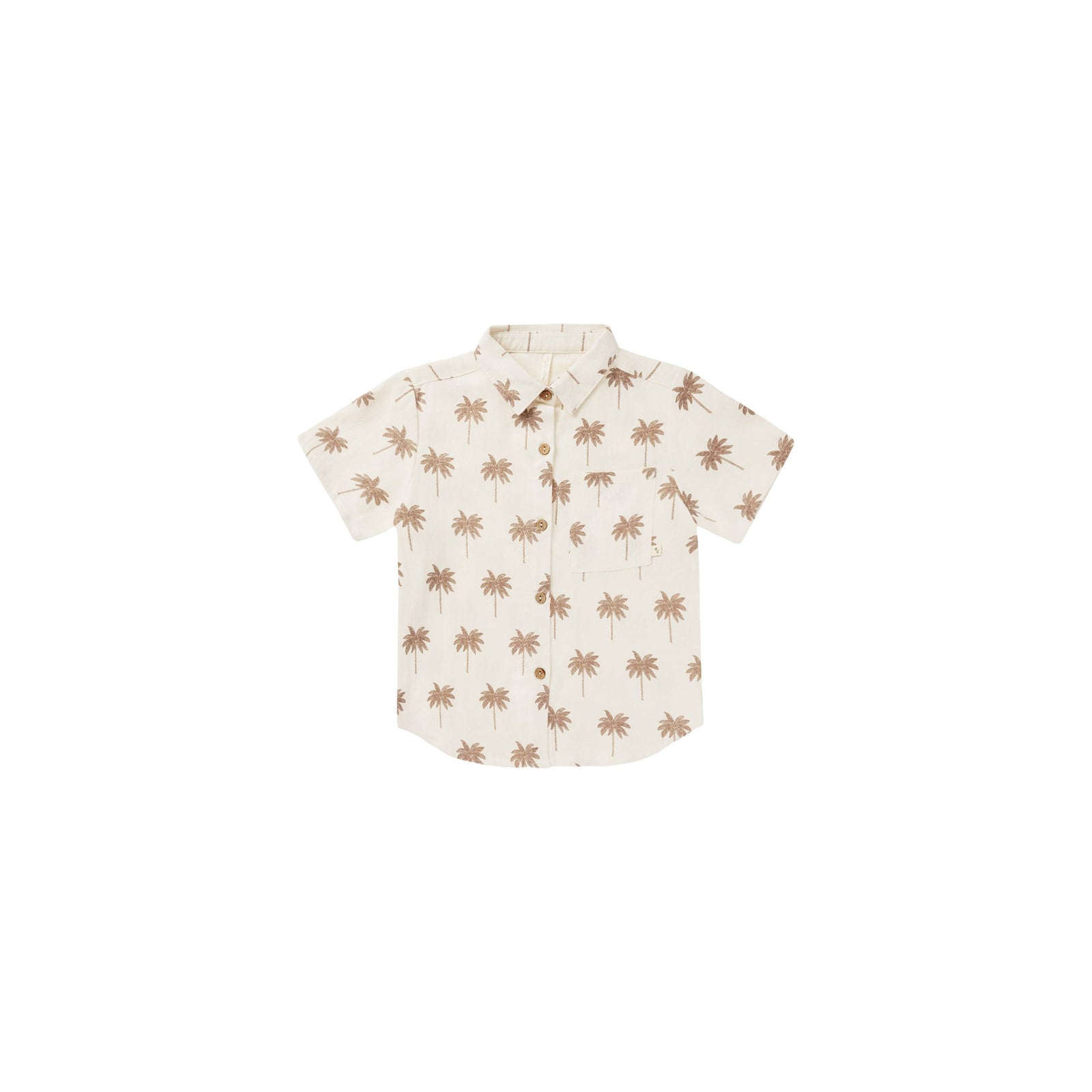 collared short sleeve shirt || paradise