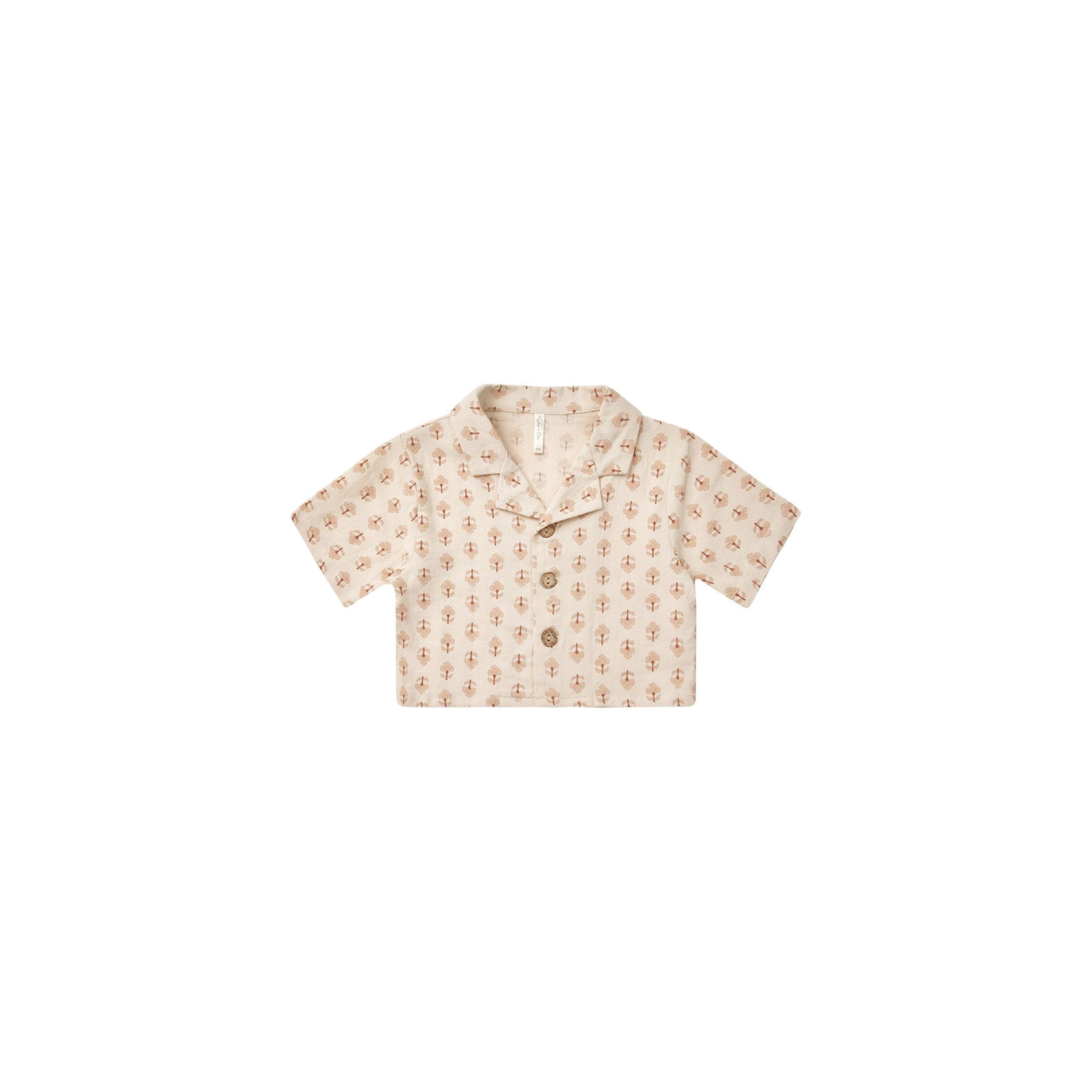 cropped collared shirt || motif