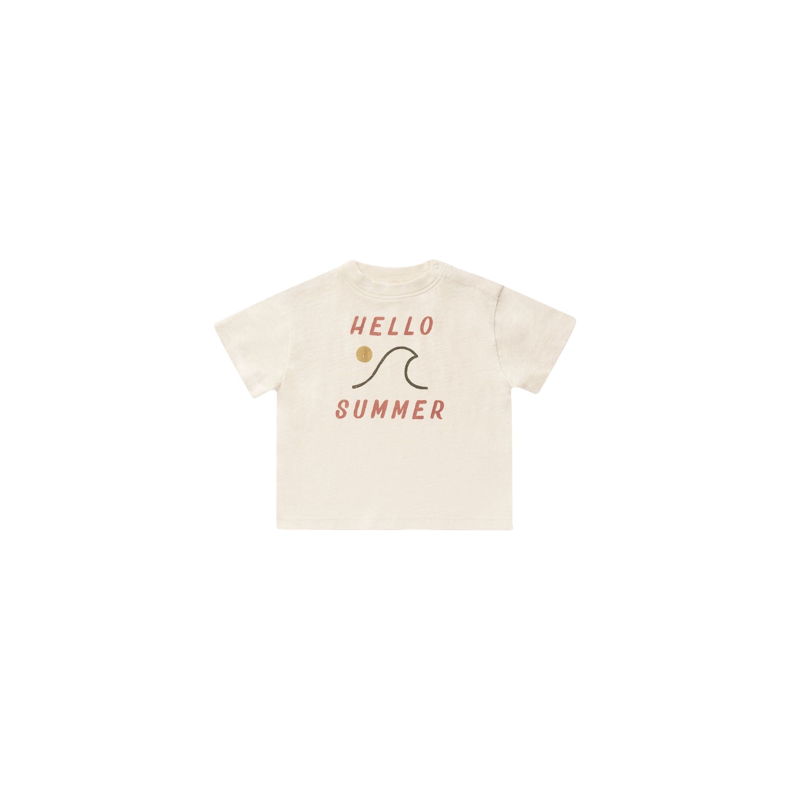 relaxed tee || hello summer