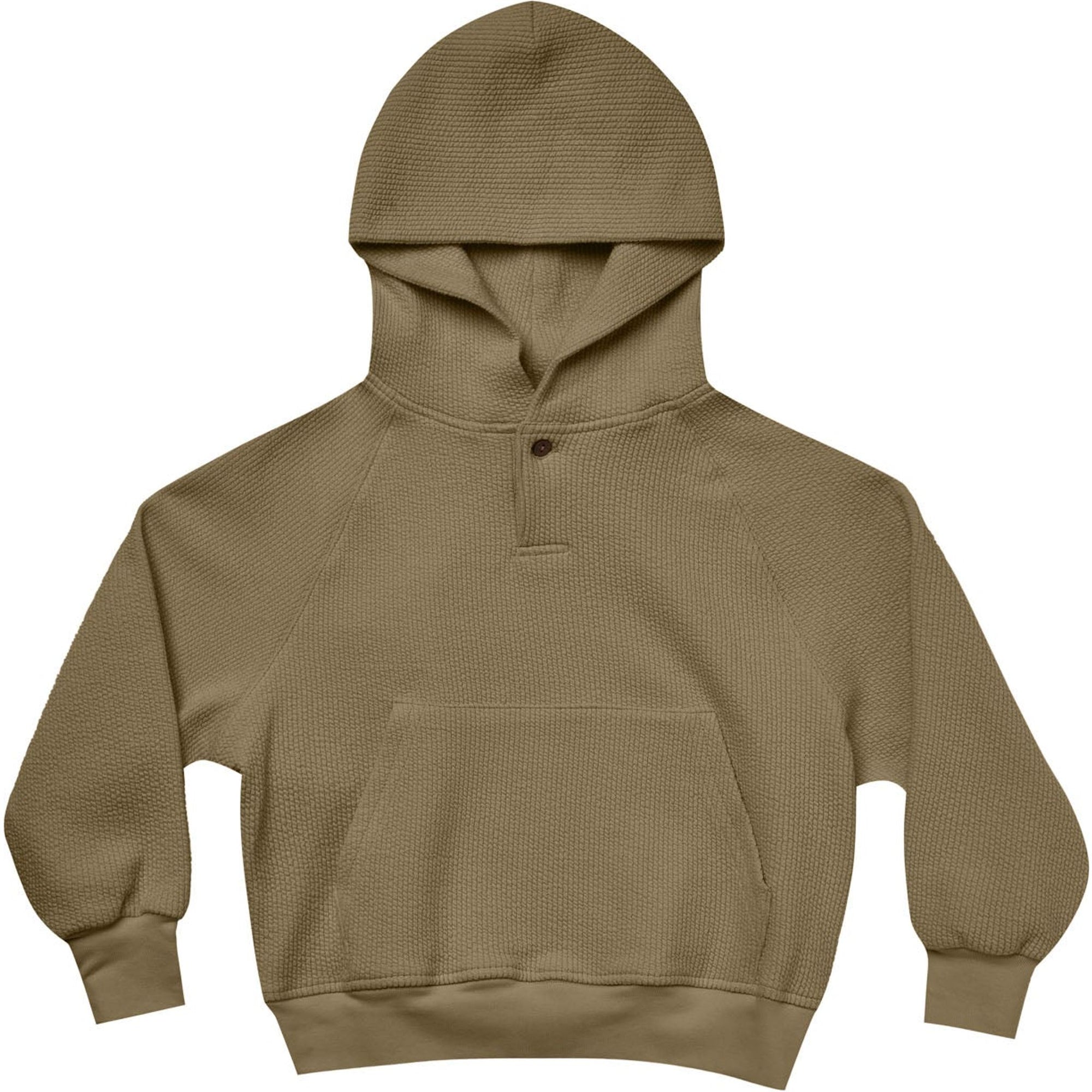 waffle hoodie || moss
