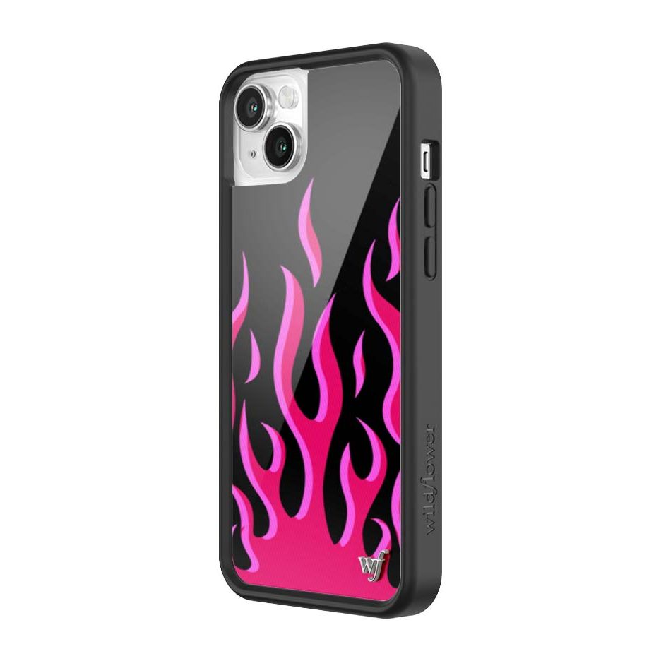 Flames | Black & Red iPhone Case