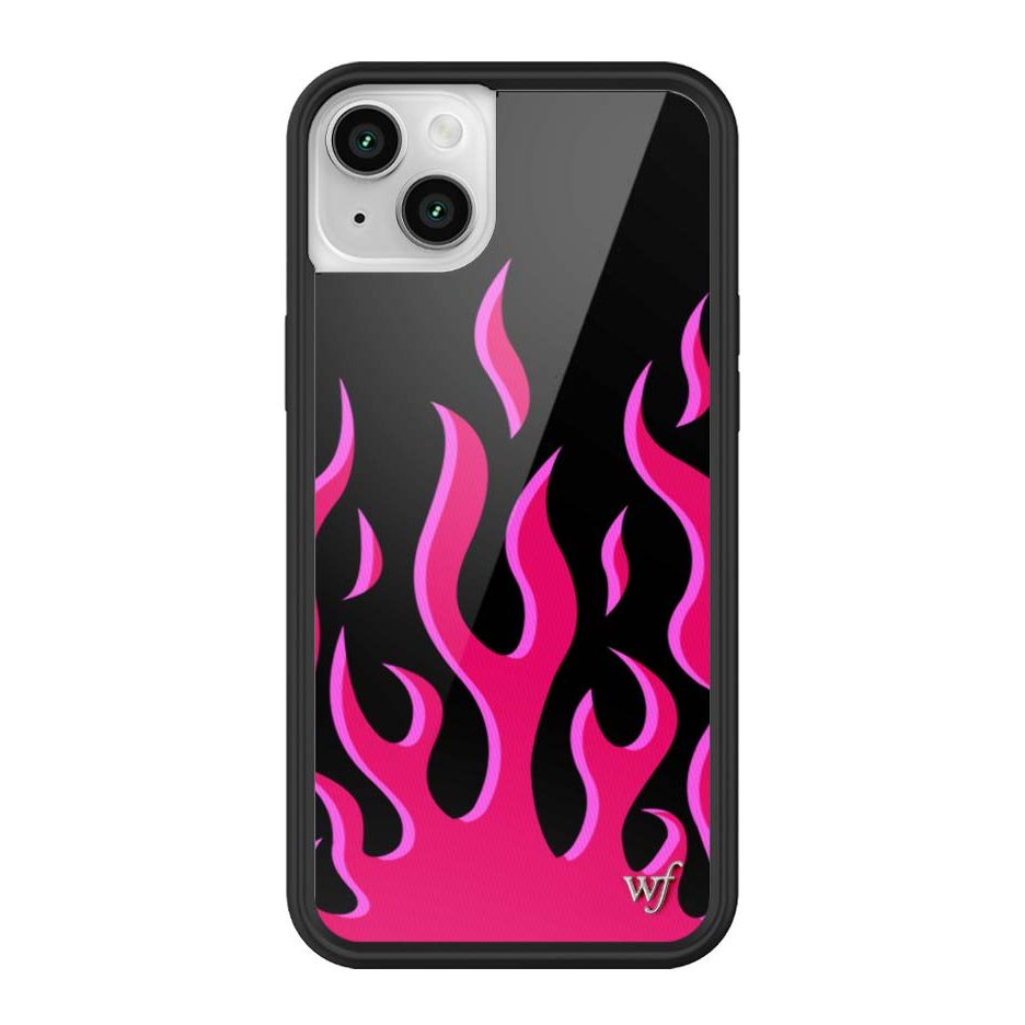 Flames | Black & Red iPhone Case