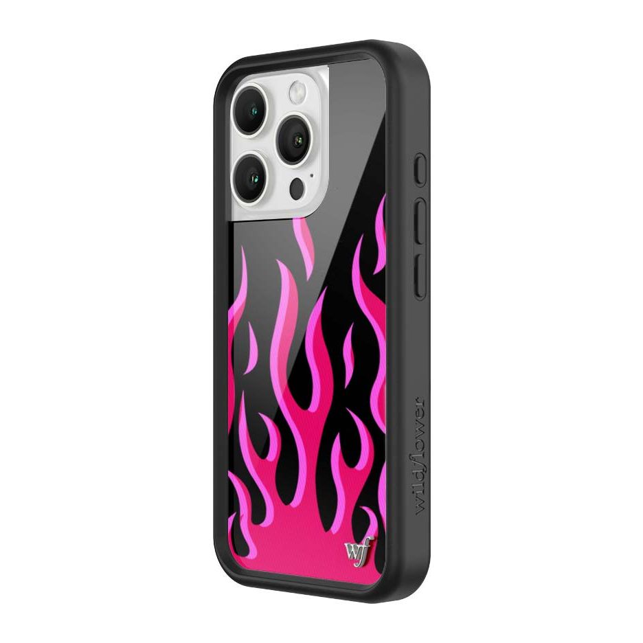 Flames | Black & Red iPhone Case