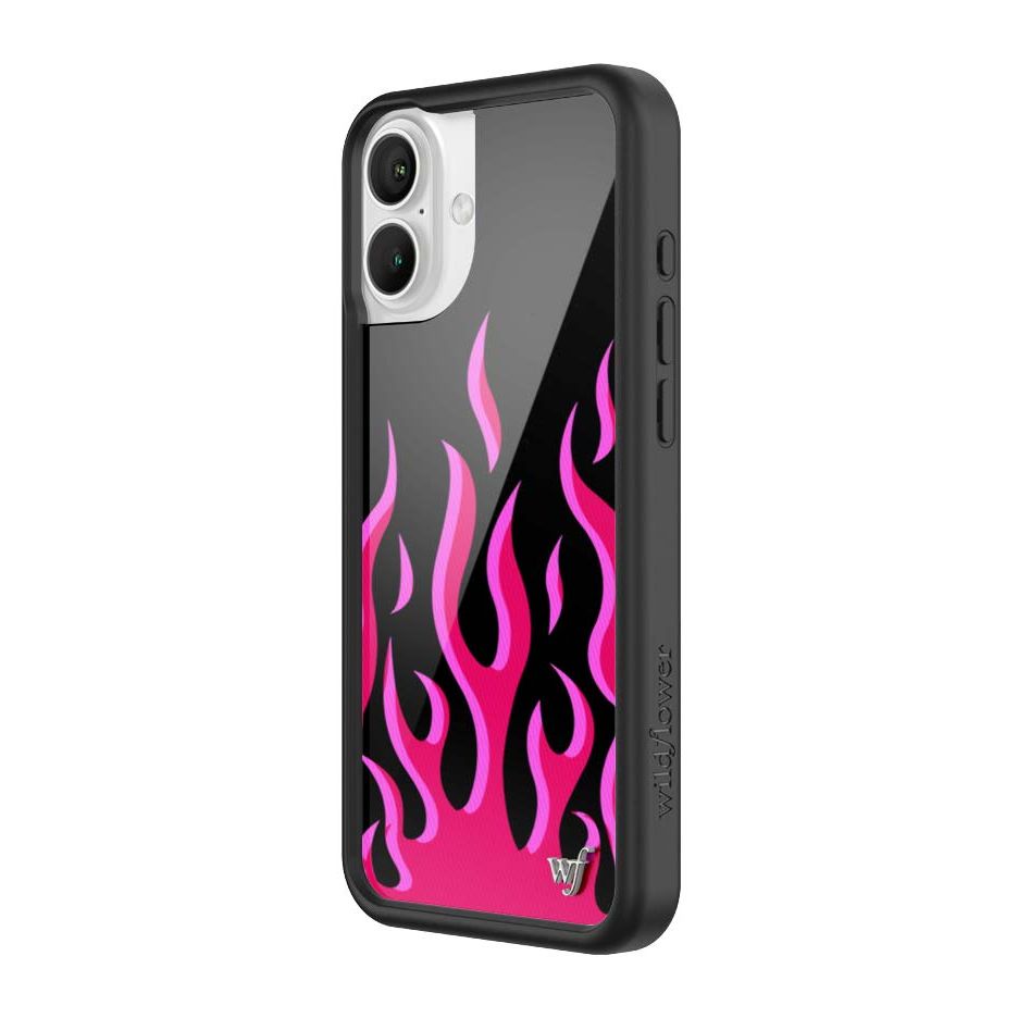Flames | Black & Red iPhone Case