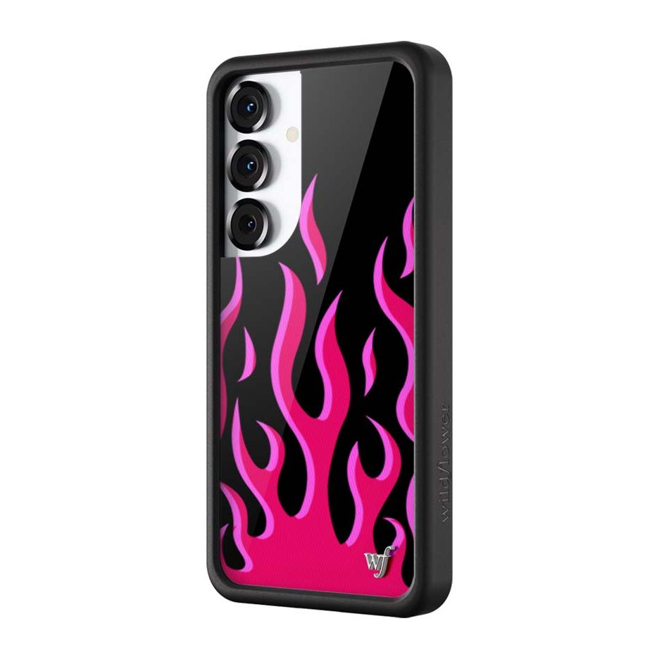 Flames | Black & Red Samsung Galaxy Case
