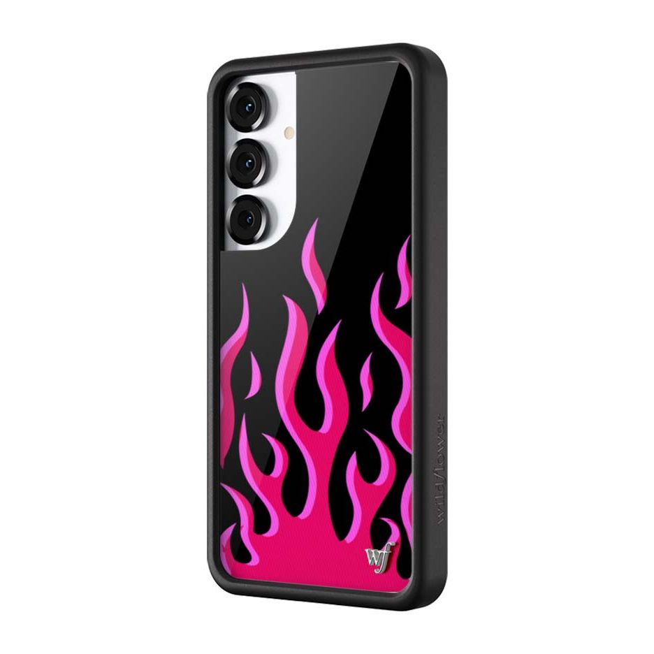 Flames | Black & Red Samsung Galaxy Case