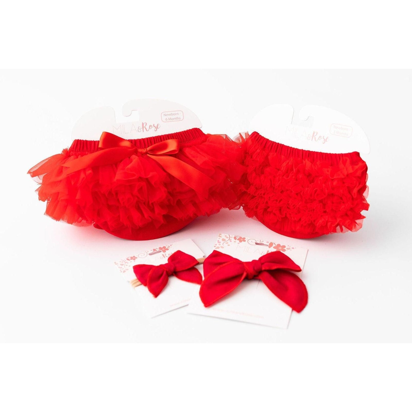 Red Ruffle Bum Bloomer