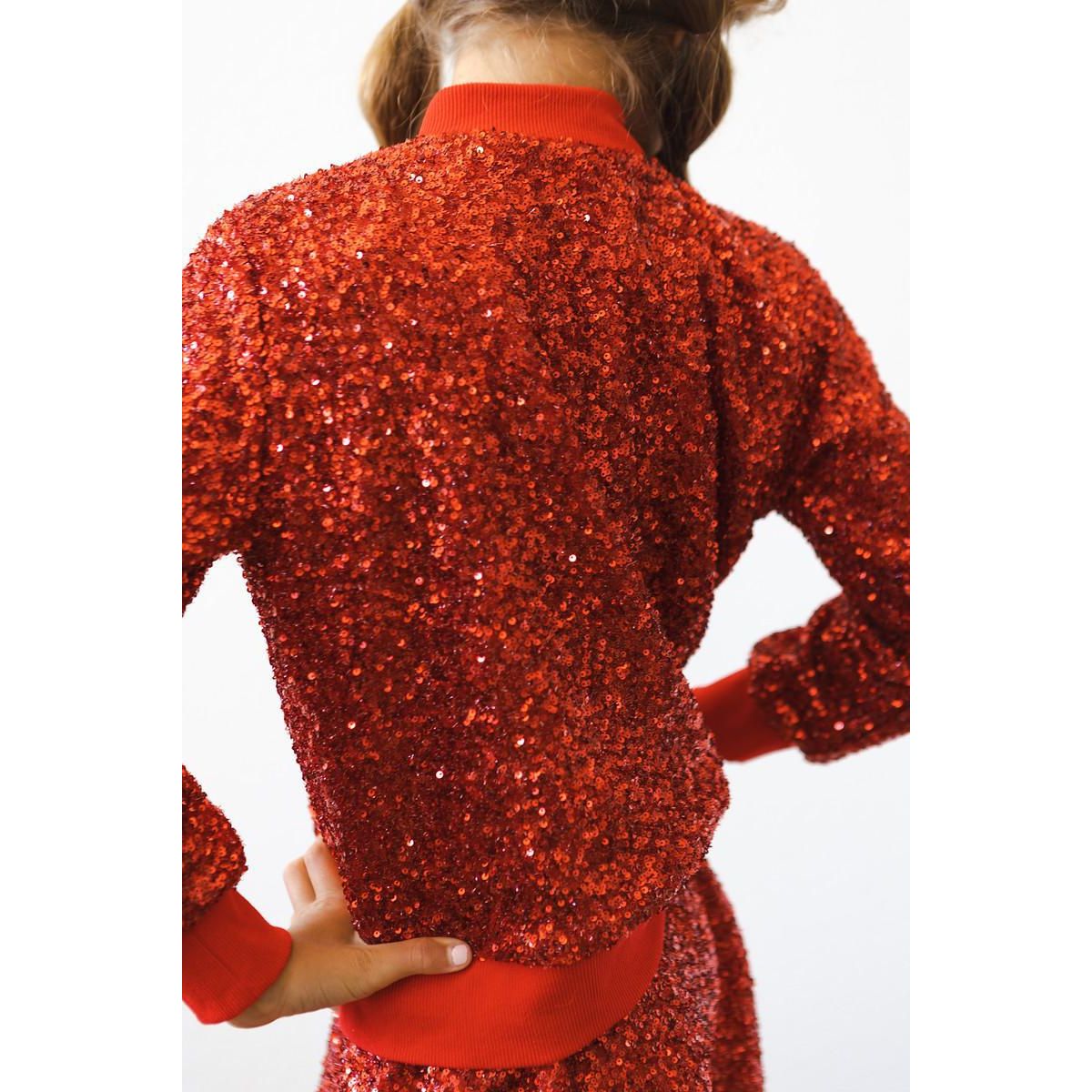 Red Sequin Jacket