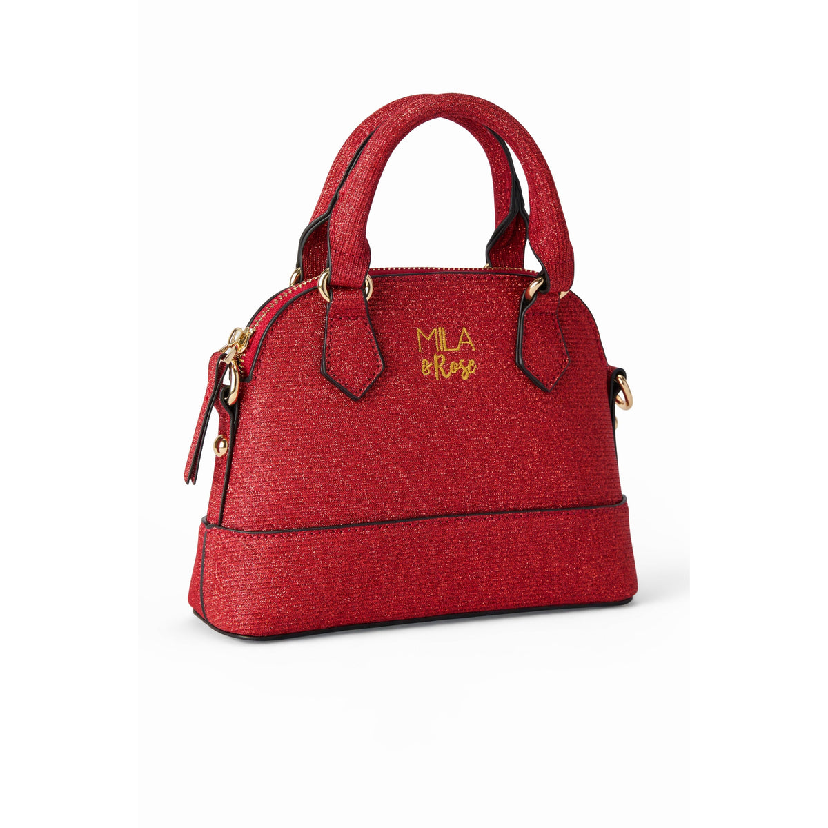 Red Shimmer Girl's Crossbody Purse