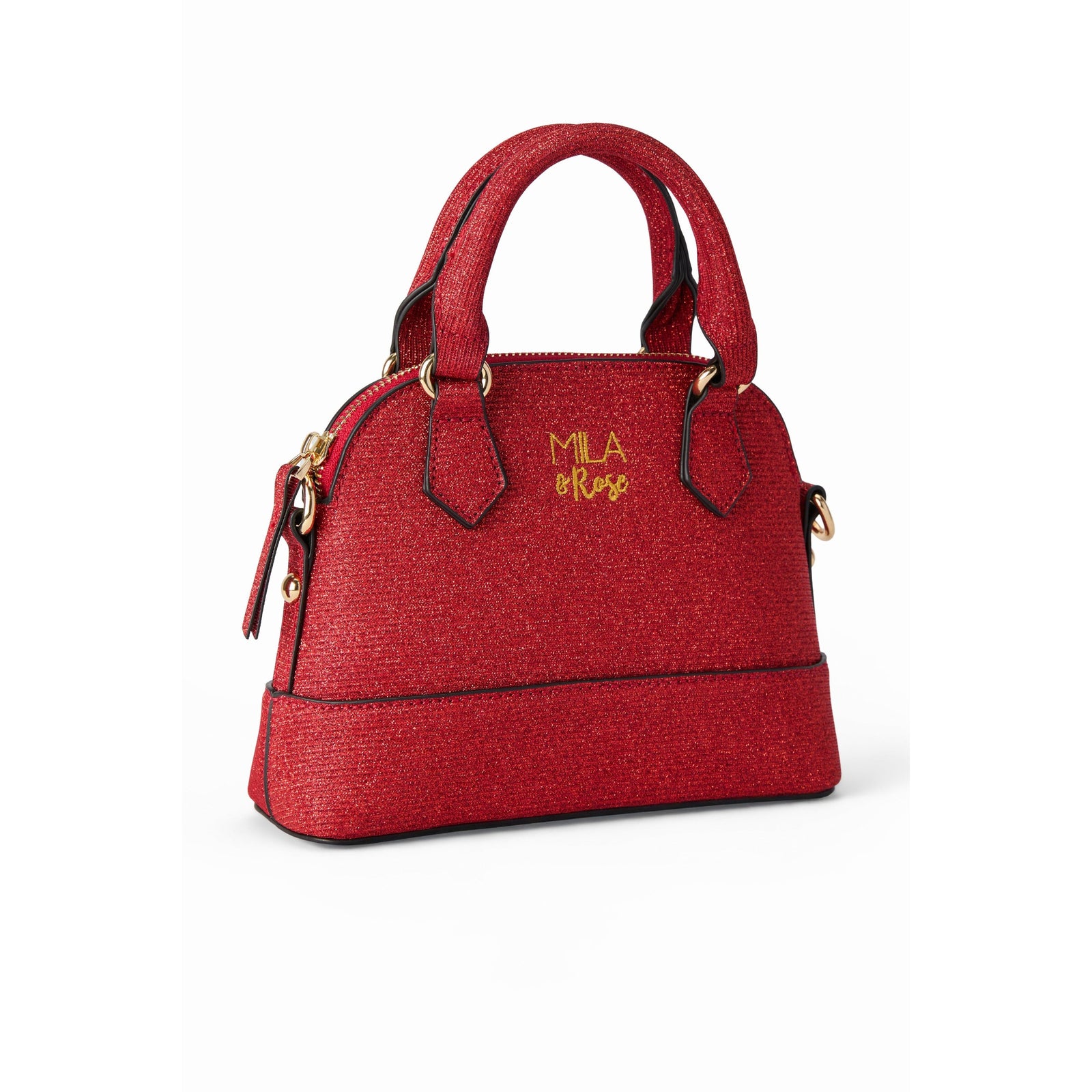 Red Shimmer Girl's Crossbody Purse