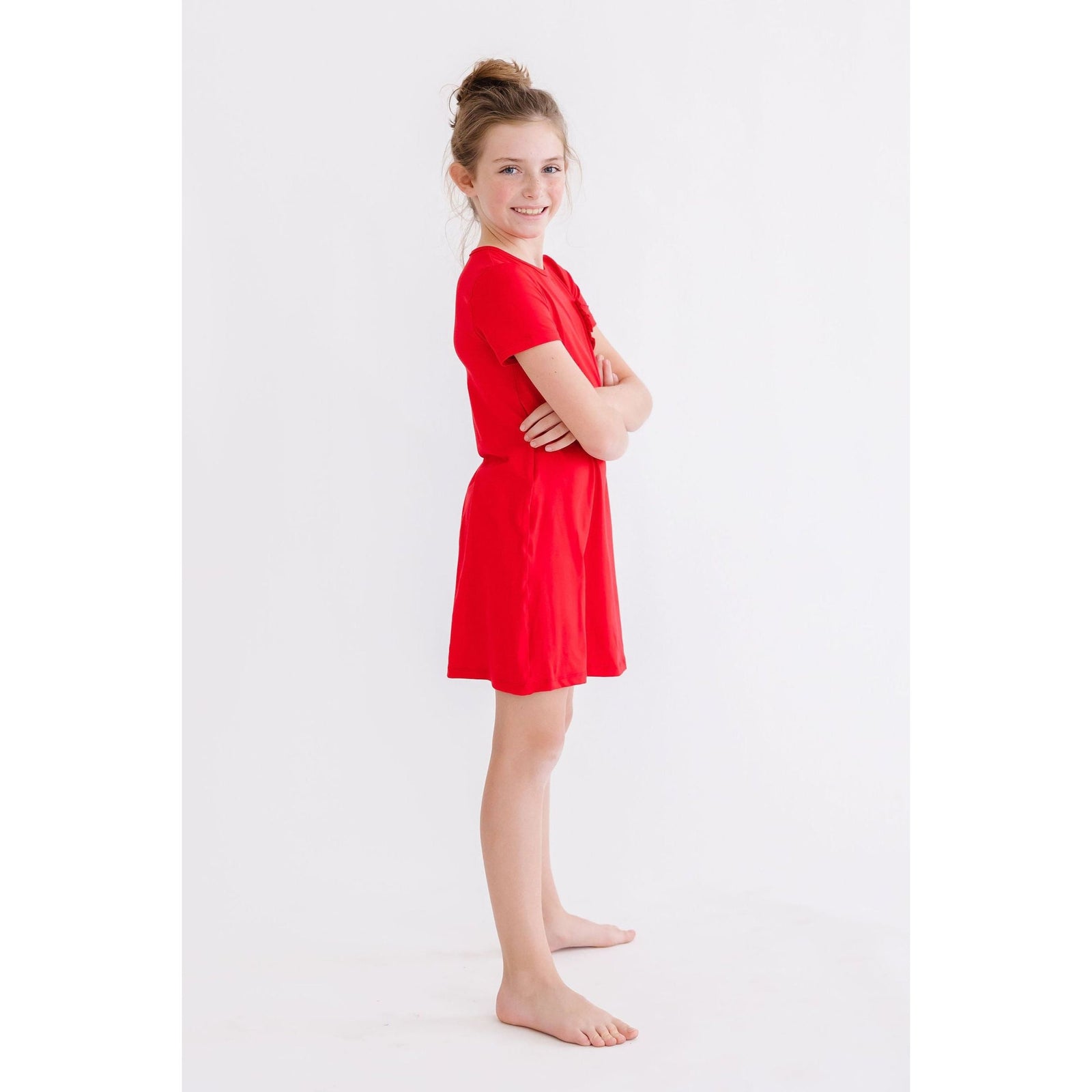 Red T-Shirt Dress