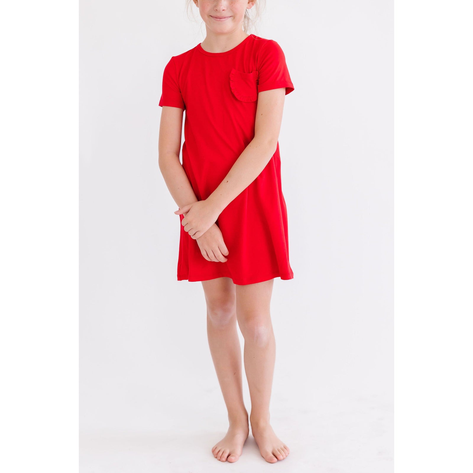 Red T-Shirt Dress