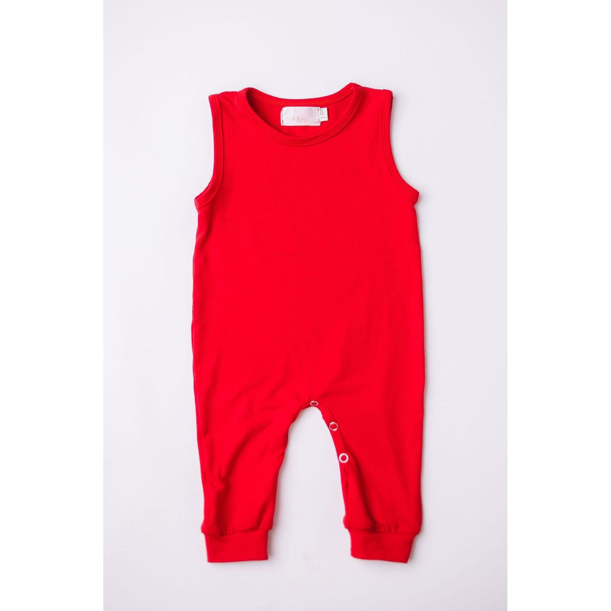 Red Tank One-Piece Jogger