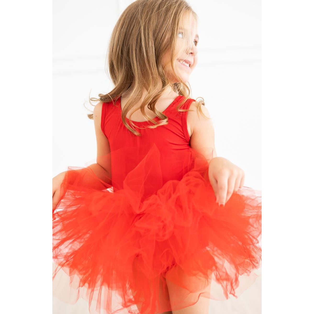 Red Tank Tutu Leotard
