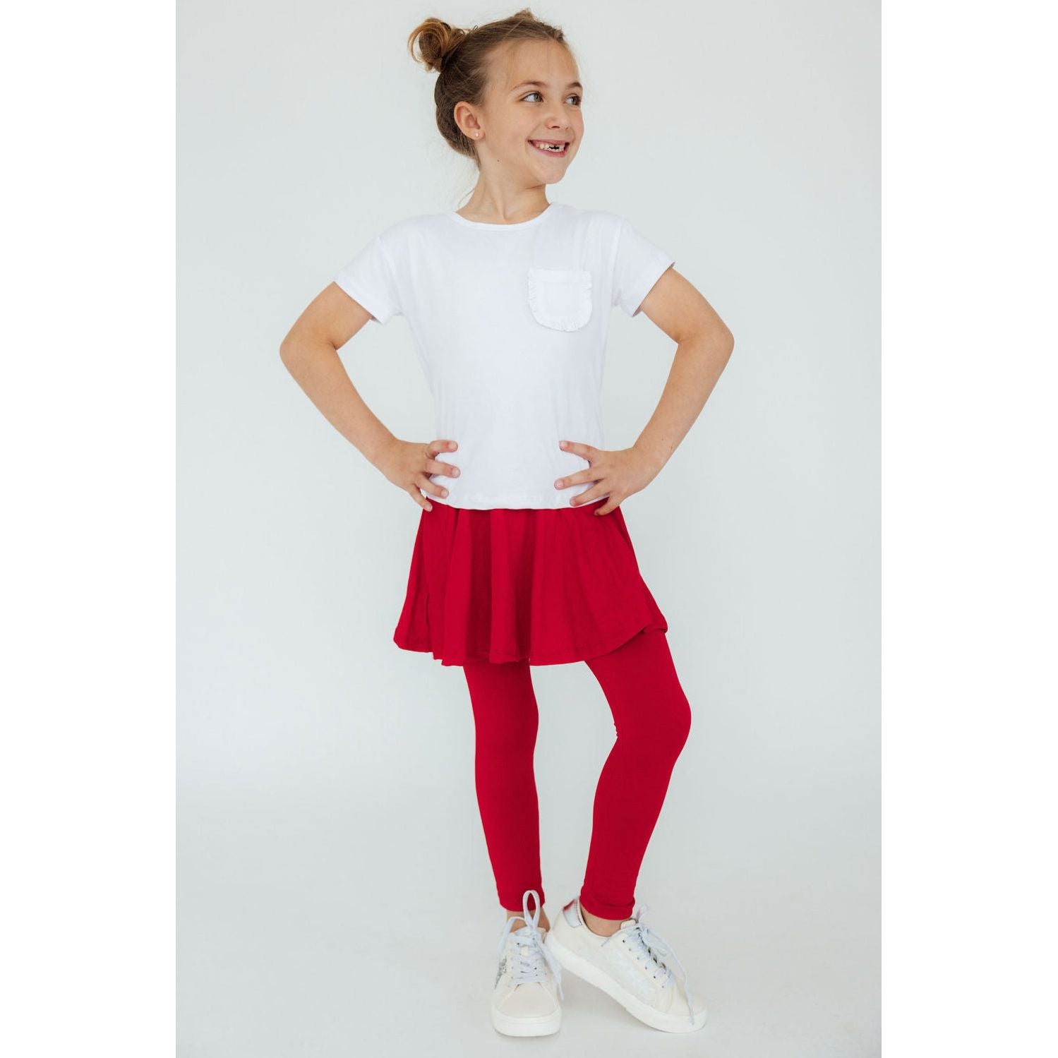 Red Twirl Skegging