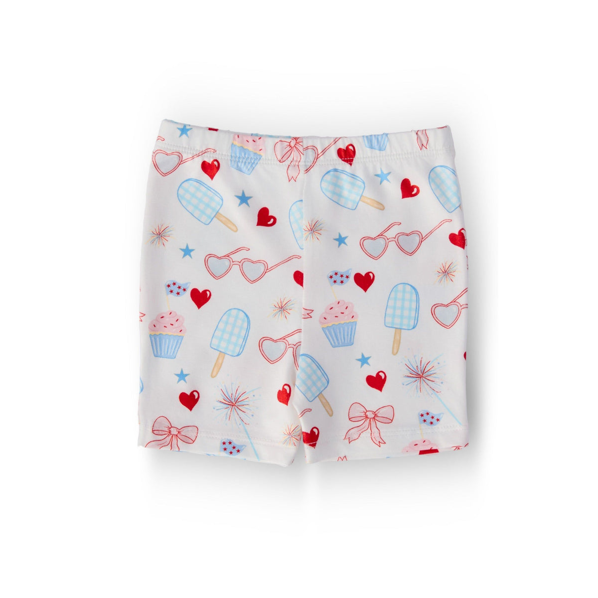 Red, White &amp; Sweet Twirl Shorts
